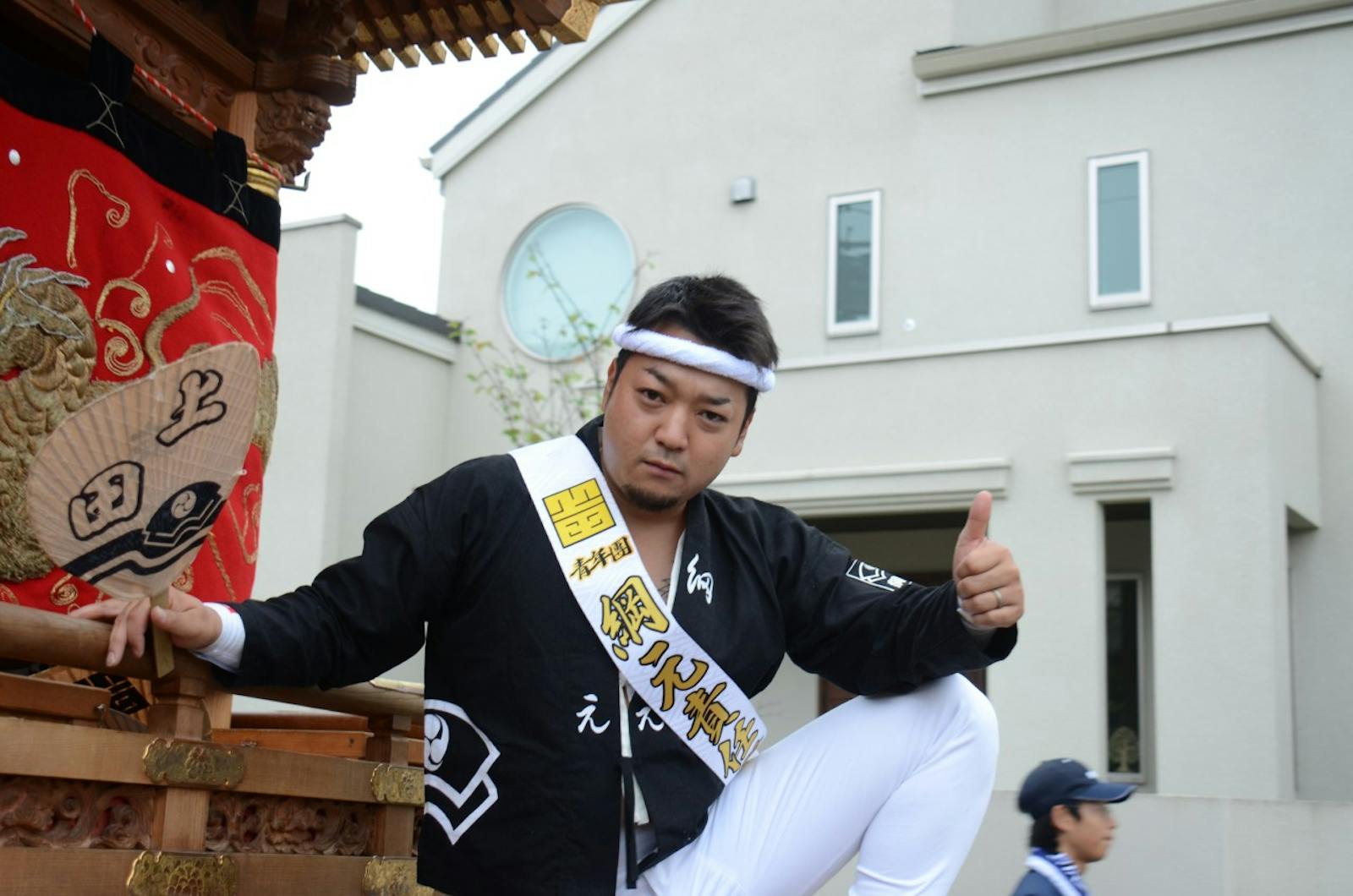 だんじり祭りの祭人