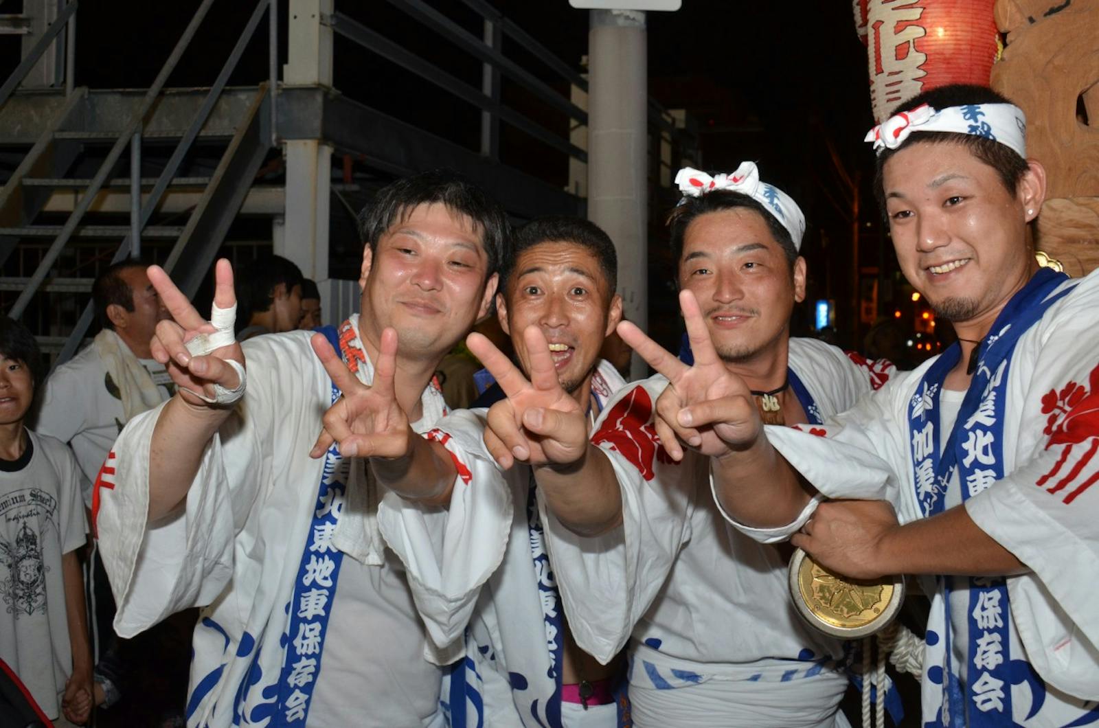 だんじり祭りの祭人