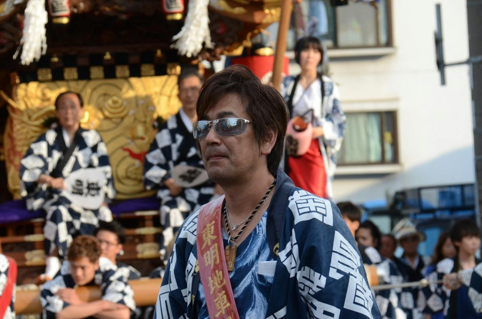 だんじり祭りの祭人