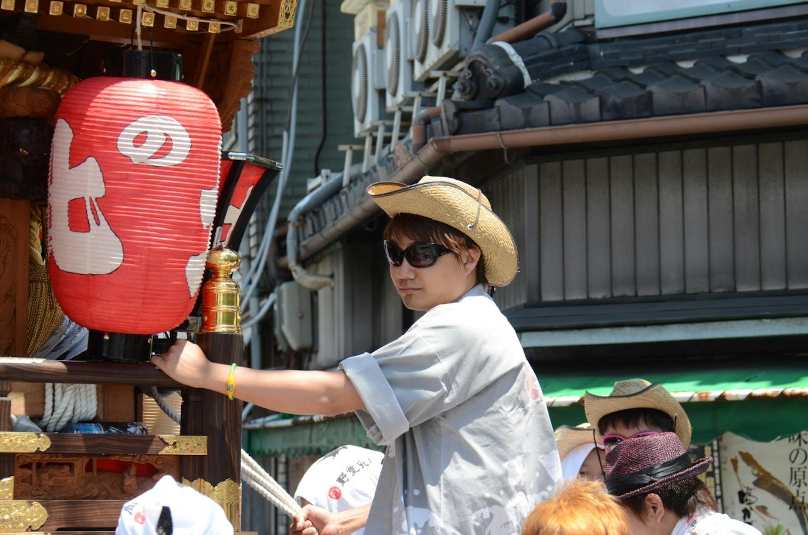 だんじり祭りの祭人
