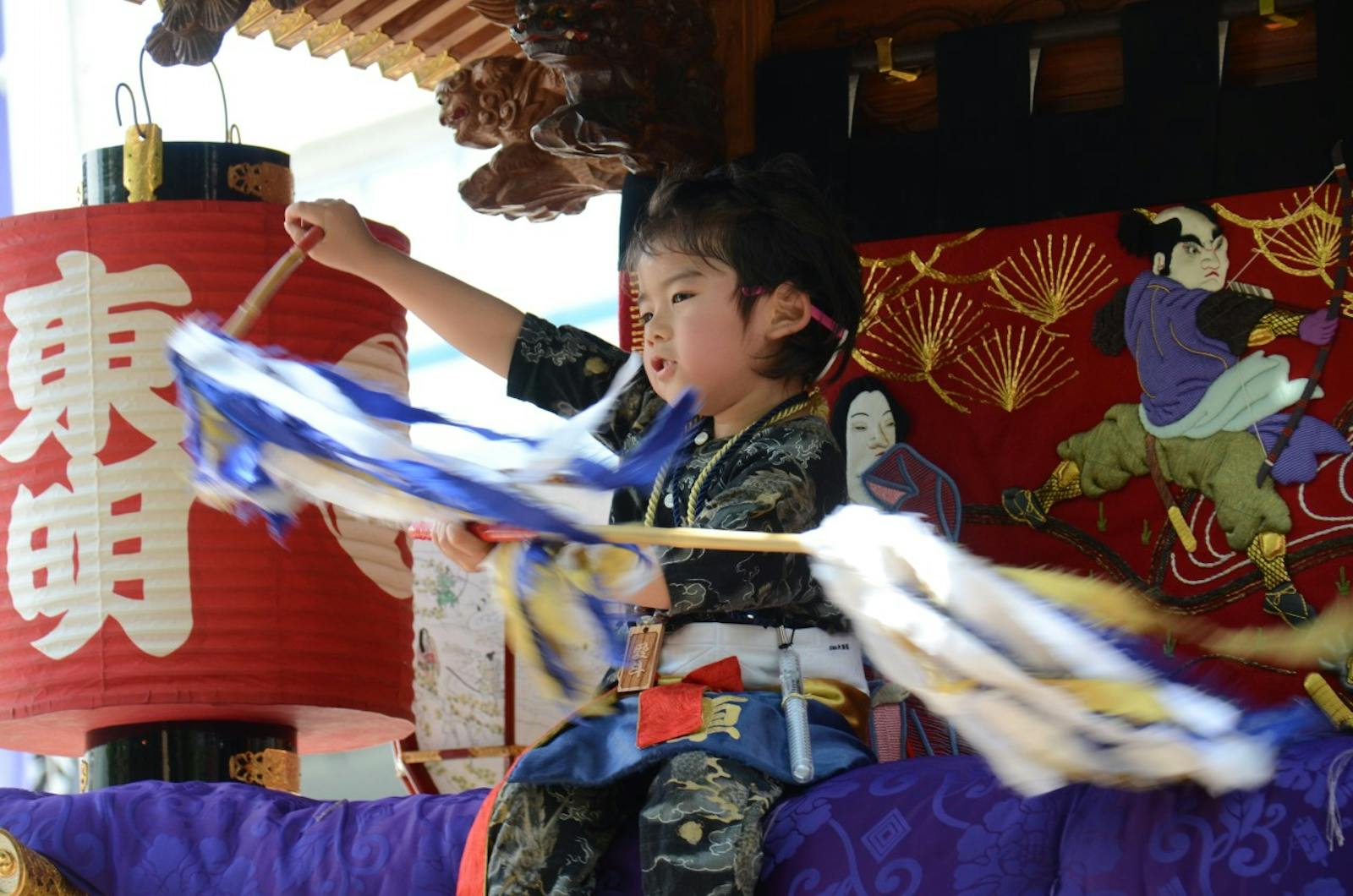 だんじり祭りの祭人