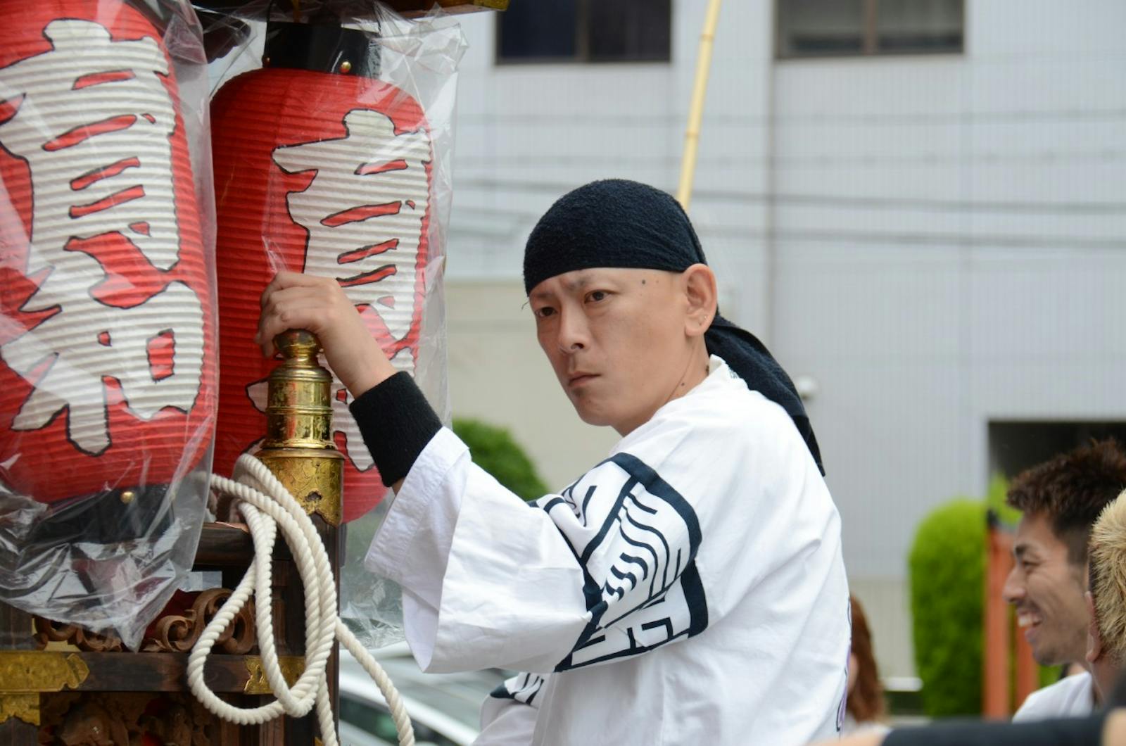 だんじり祭りの祭人