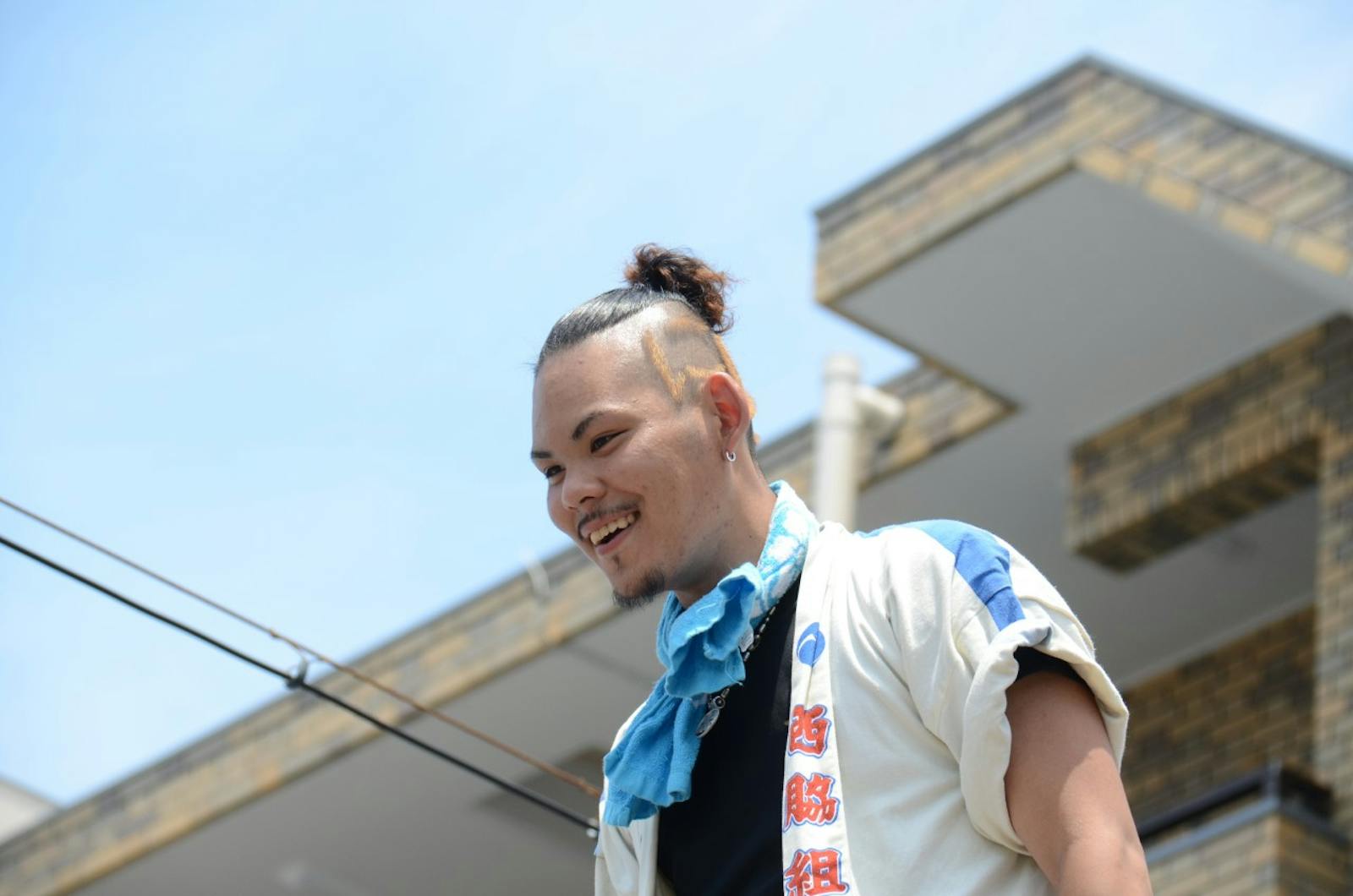 だんじり祭りの祭人