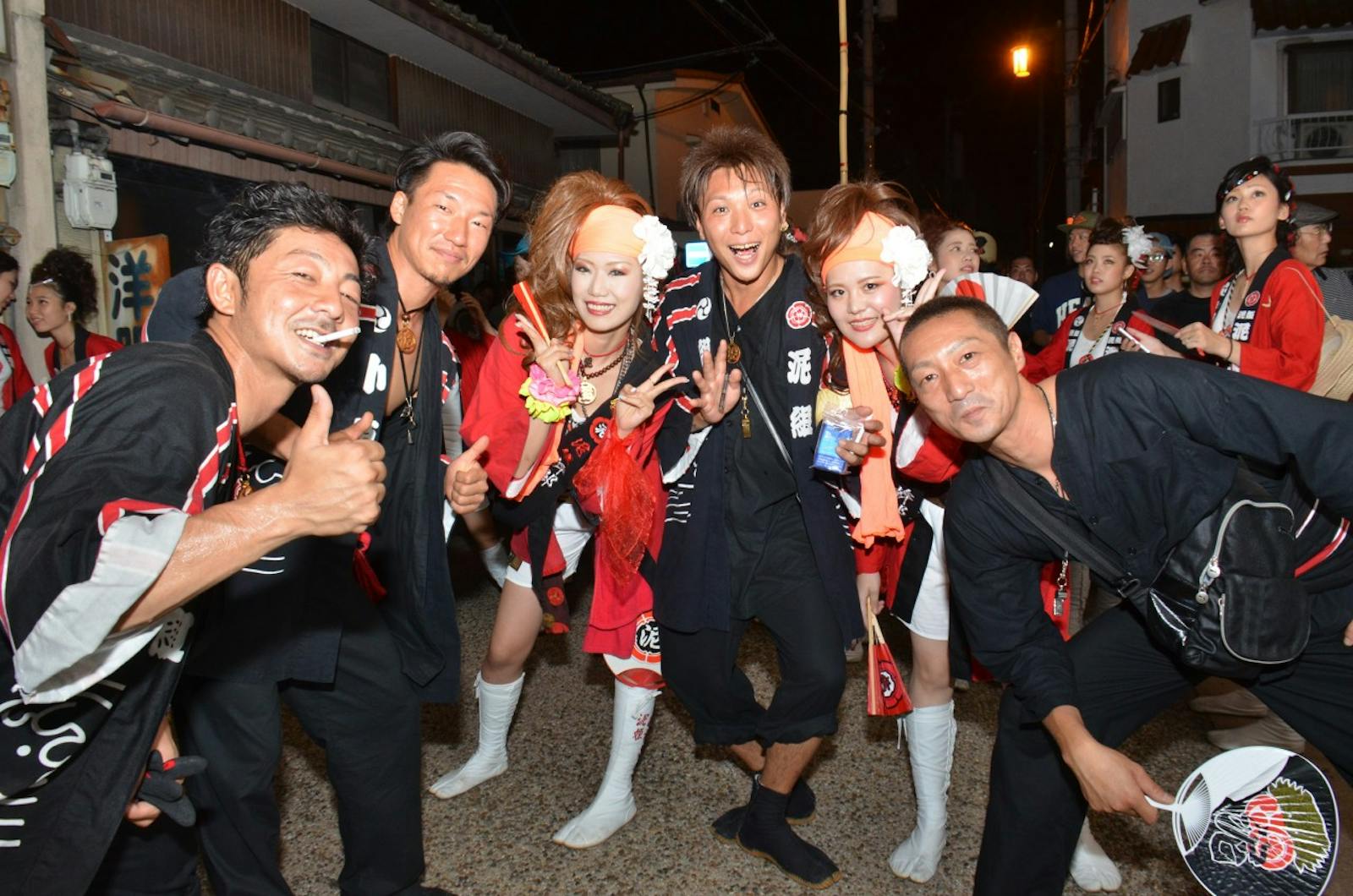 だんじり祭りの祭人