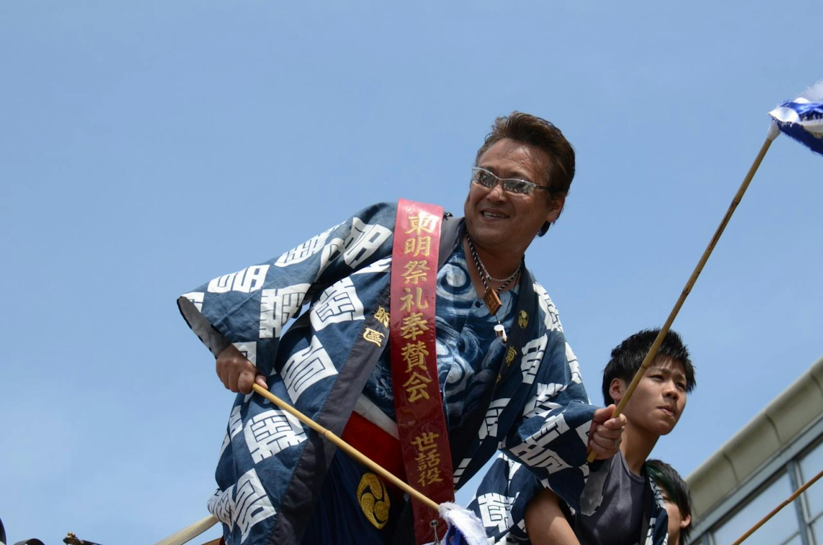 だんじり祭りの祭人