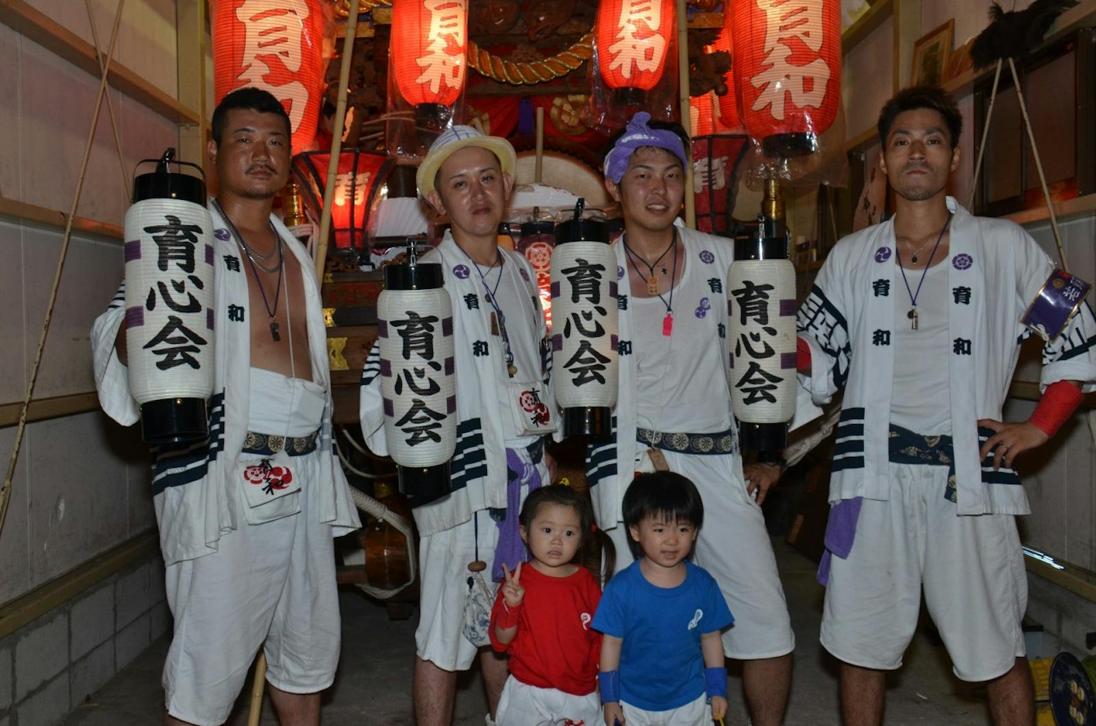 だんじり祭りの祭人