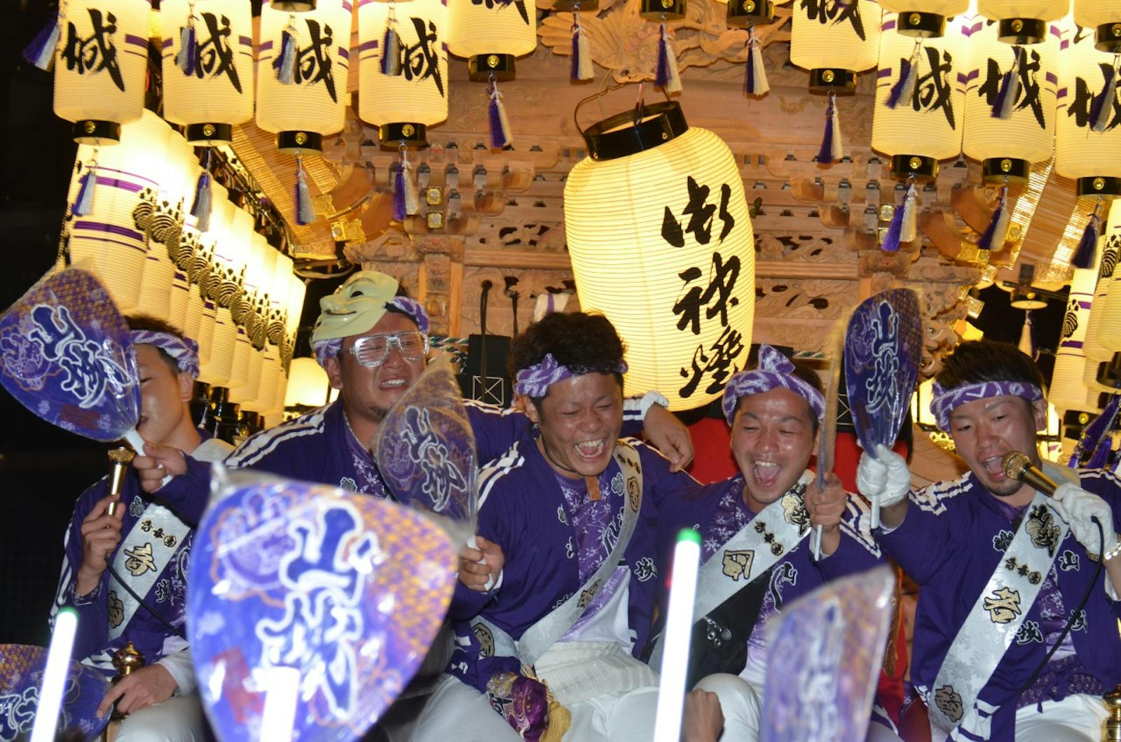 だんじり祭りの祭人