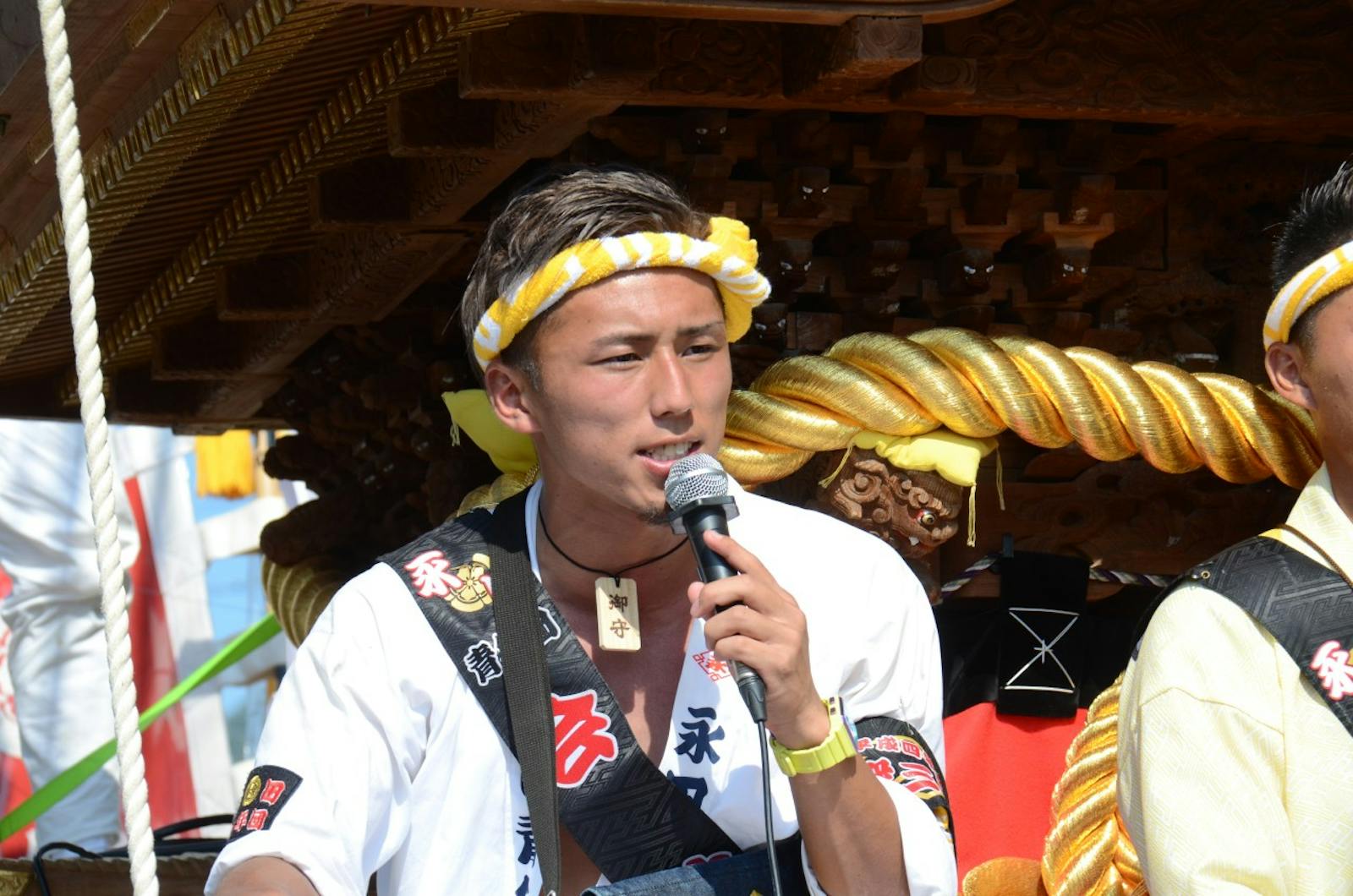 だんじり祭りの祭人