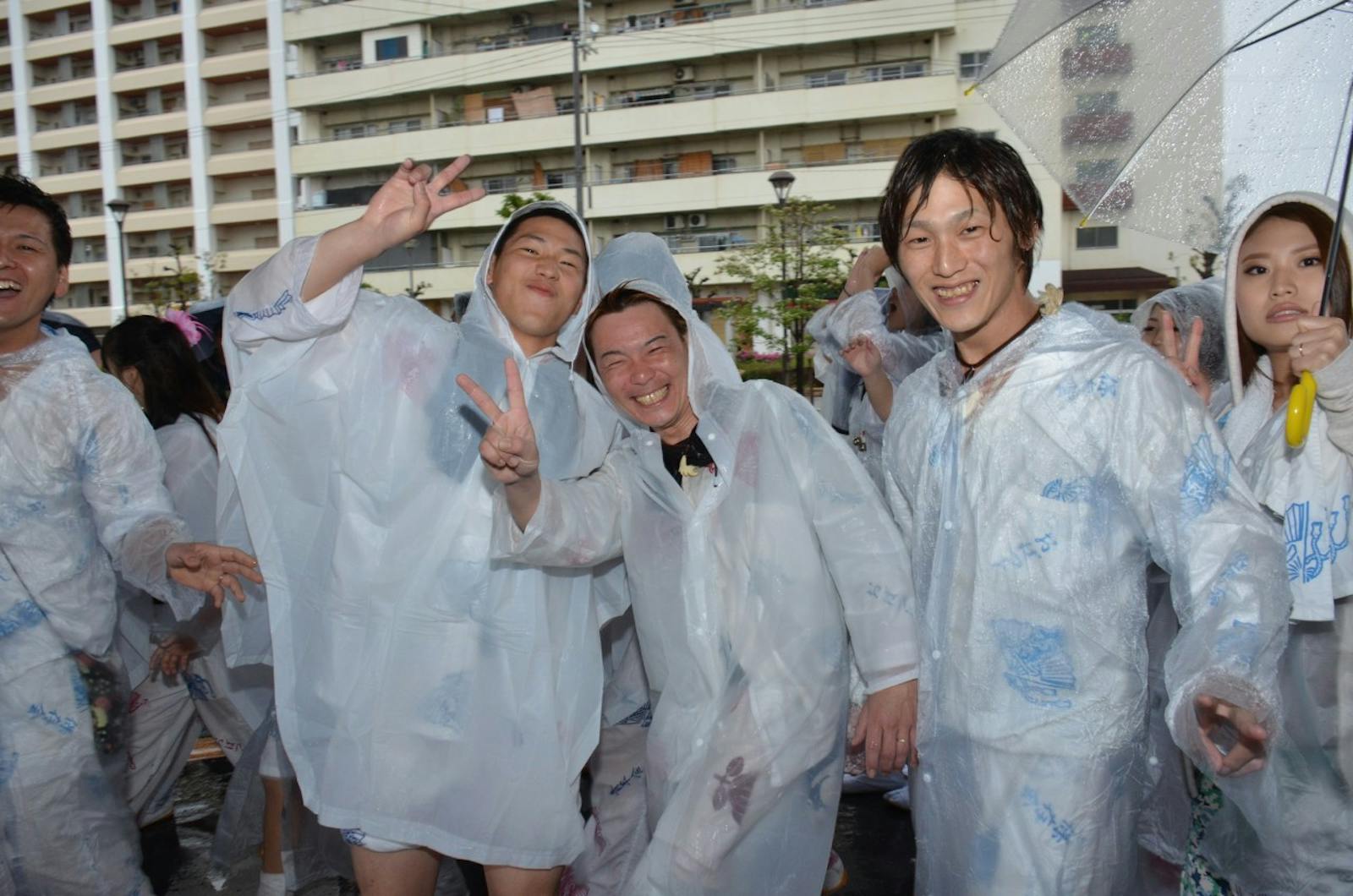 だんじり祭りの祭人