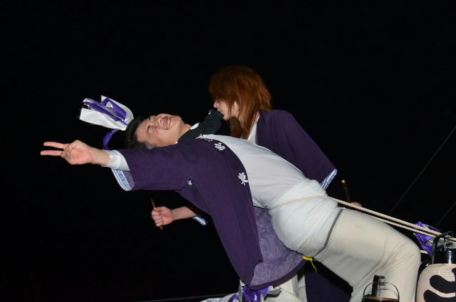 だんじり祭りの祭人