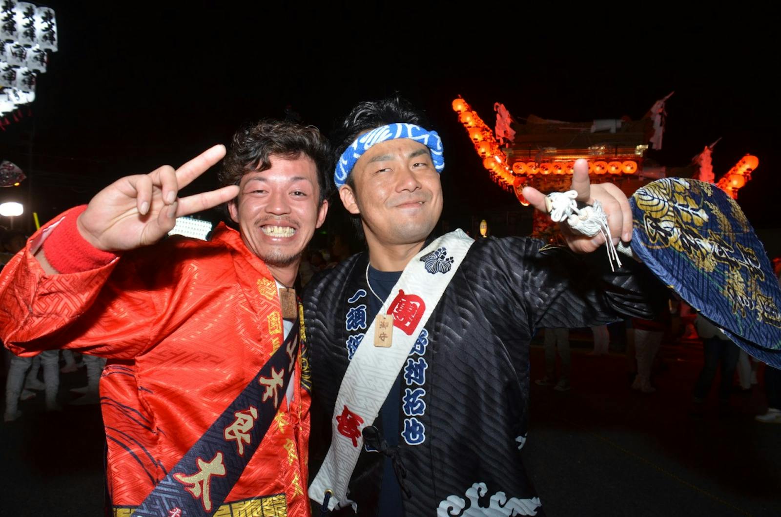 だんじり祭りの祭人