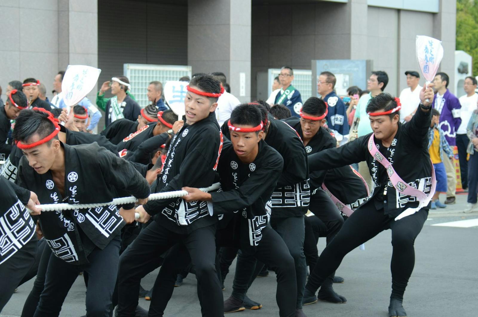だんじり祭りの祭人