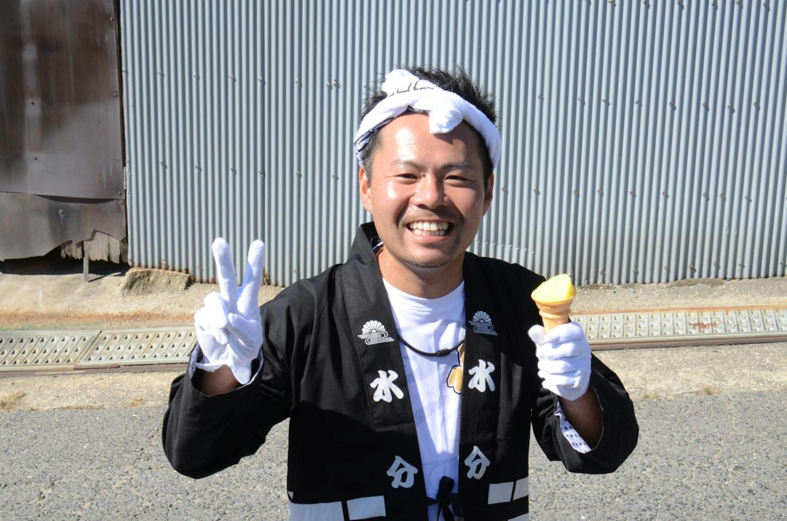 だんじり祭りの祭人