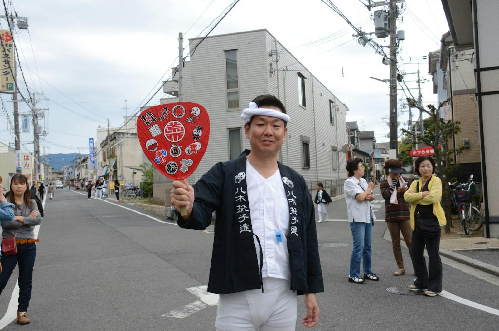 だんじり祭りの祭人