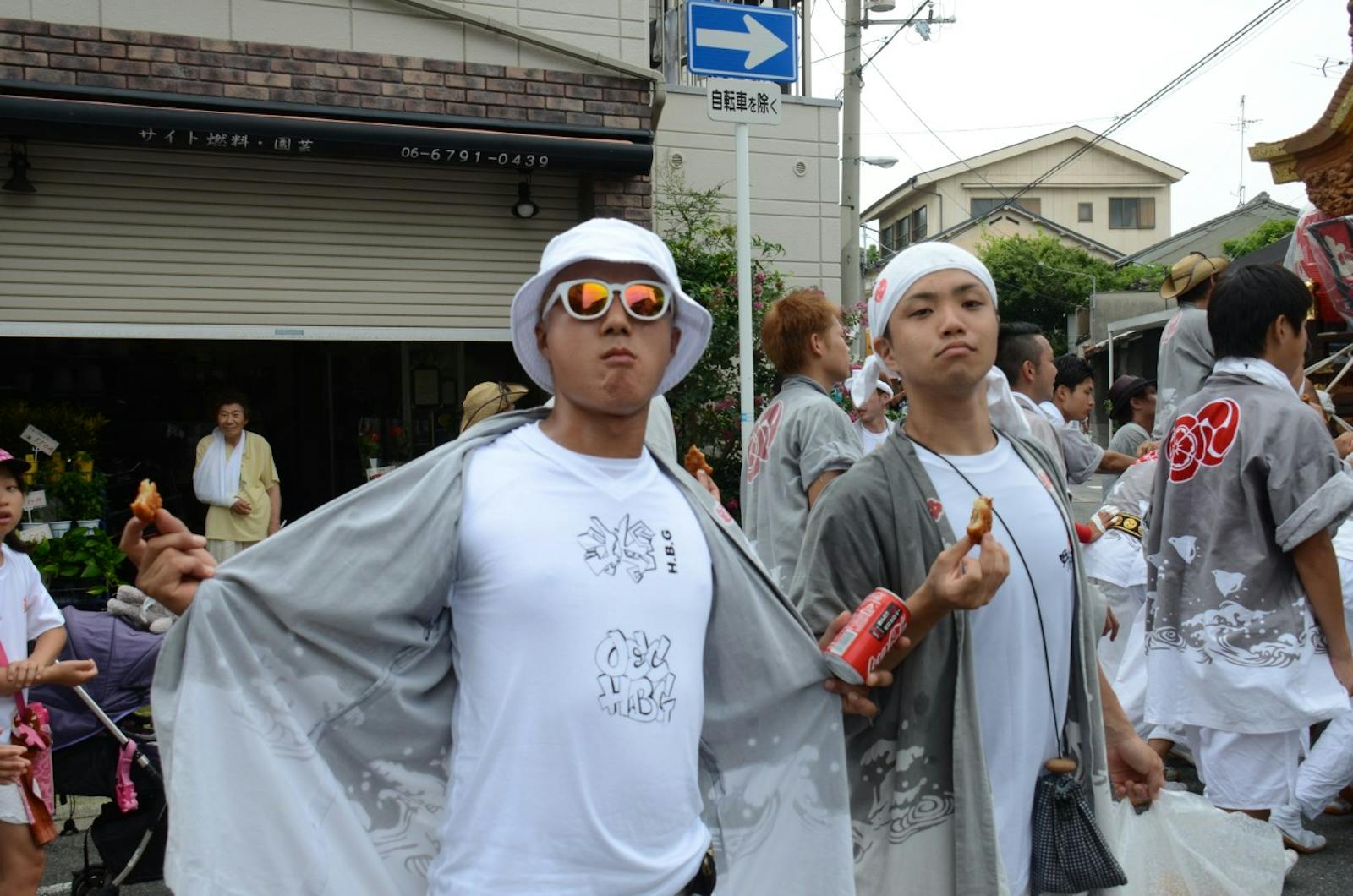 だんじり祭りの祭人