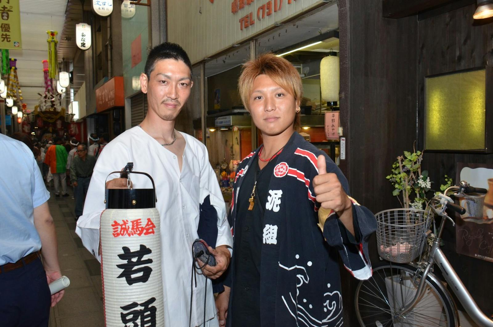 だんじり祭りの祭人