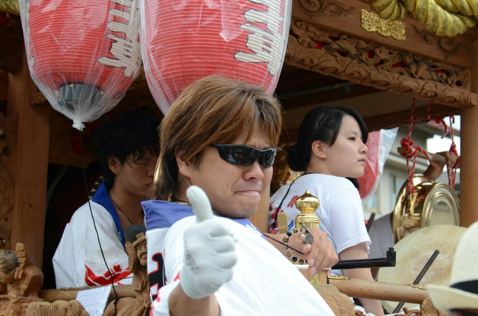 だんじり祭りの祭人