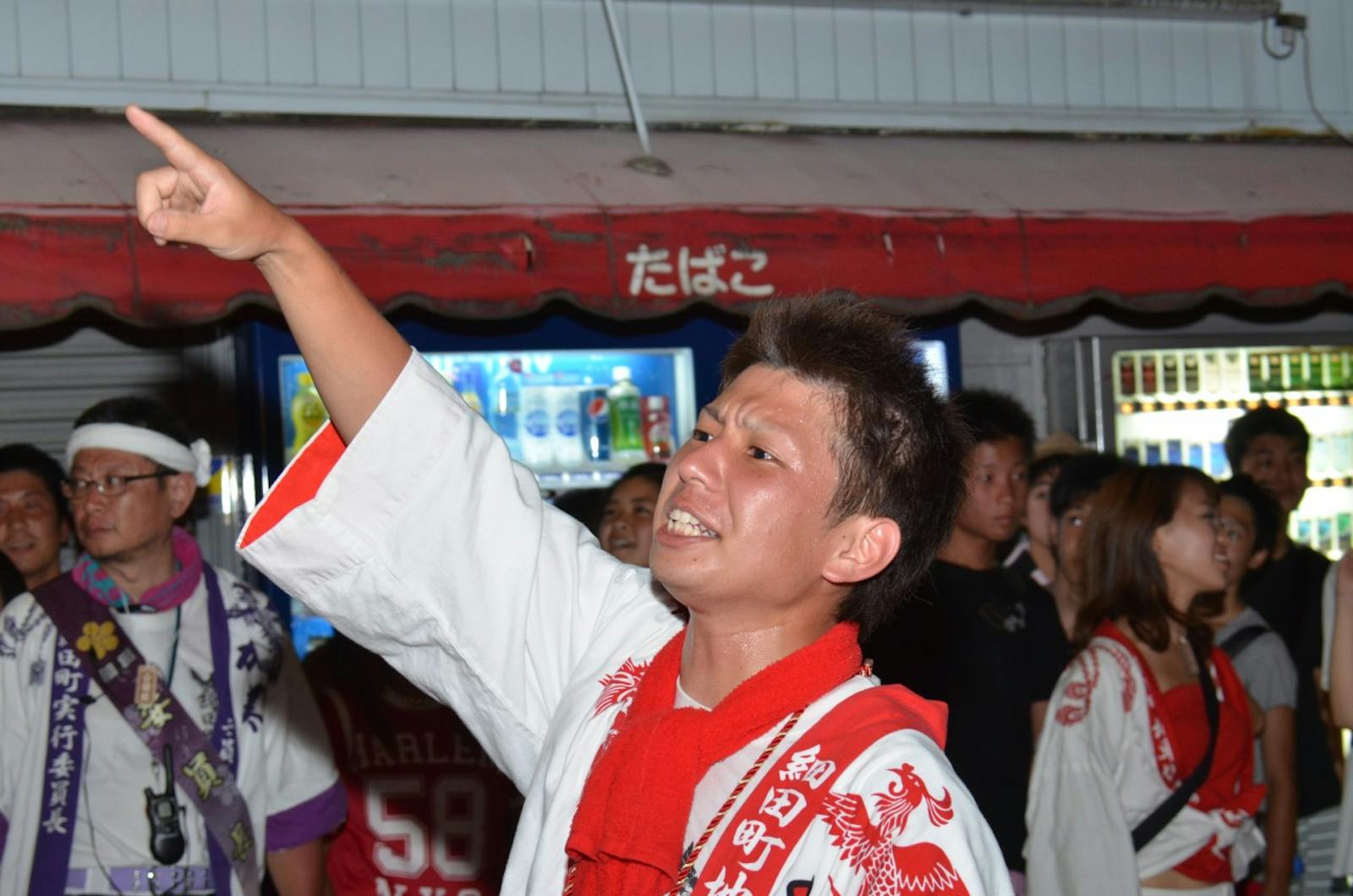 だんじり祭りの祭人