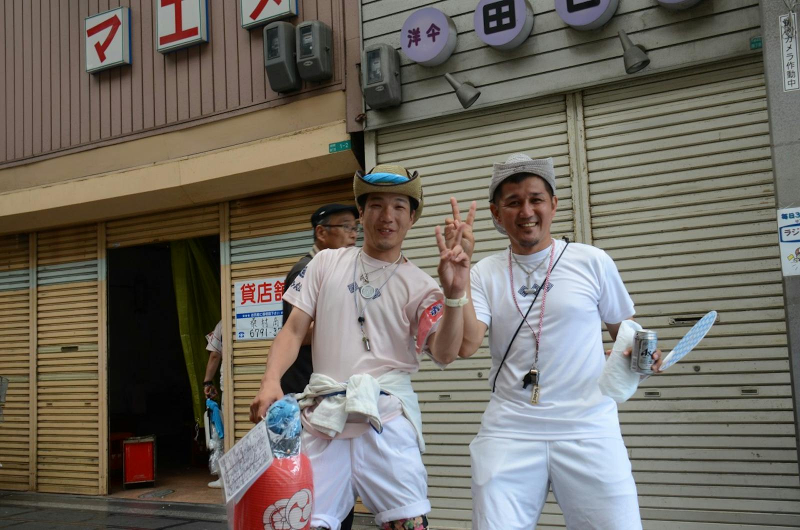 だんじり祭りの祭人