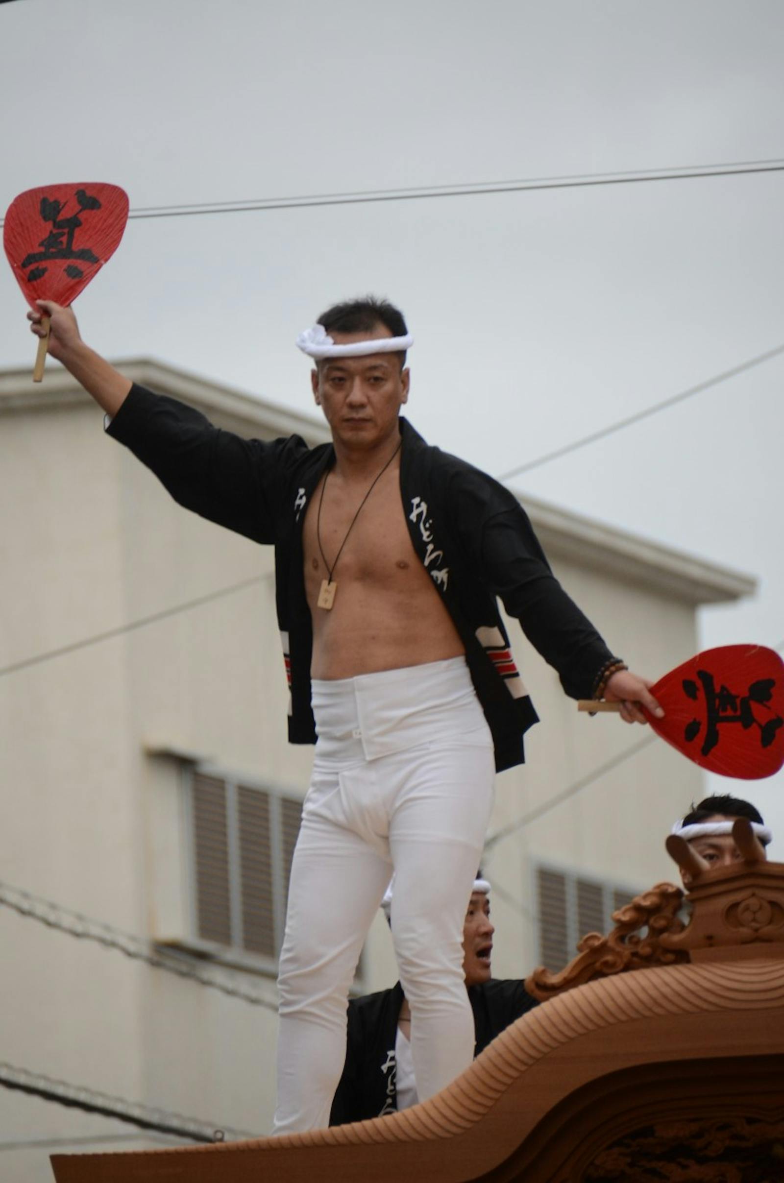 だんじり祭りの祭人