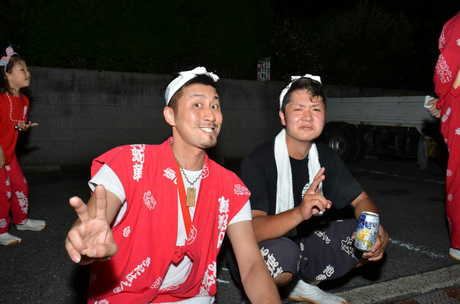 だんじり祭りの祭人