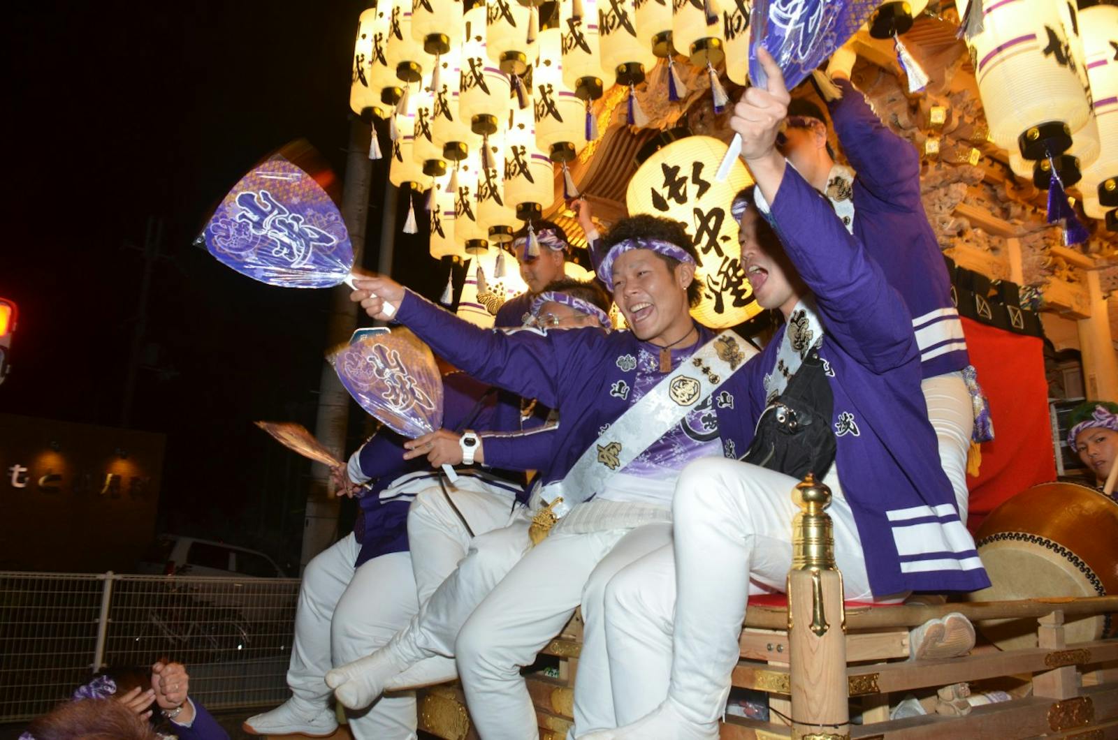 だんじり祭りの祭人