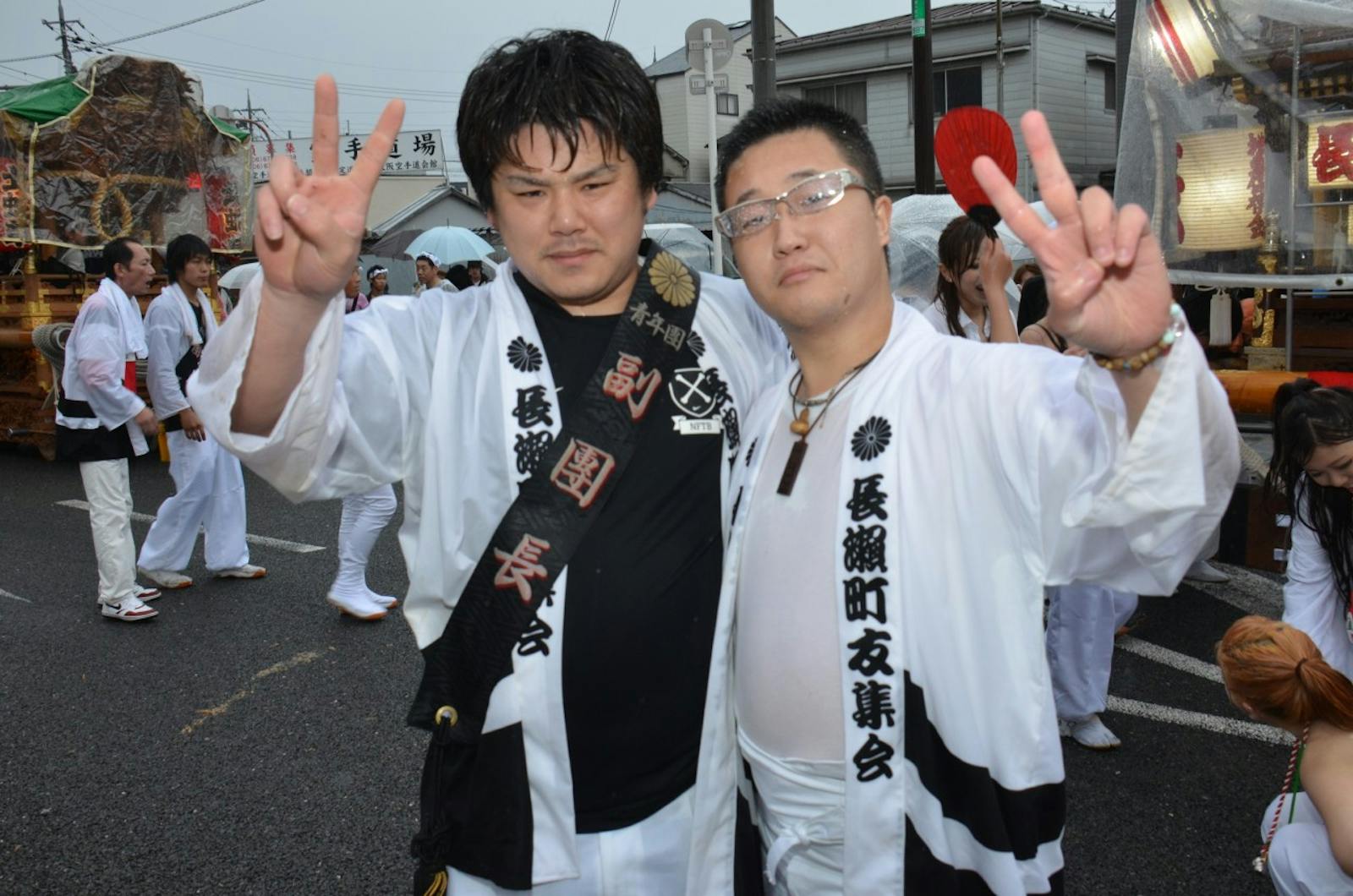 だんじり祭りの祭人