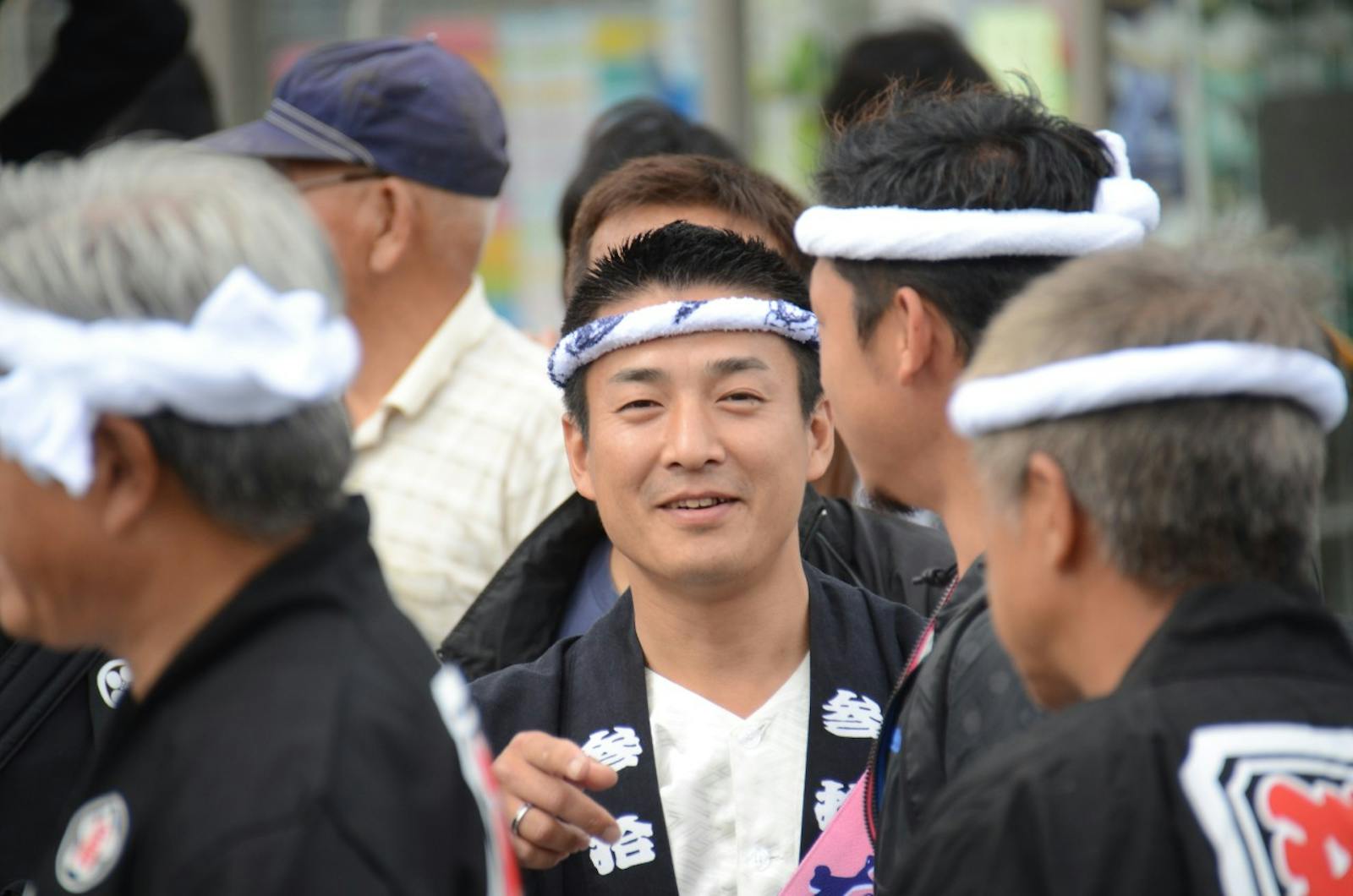 だんじり祭りの祭人