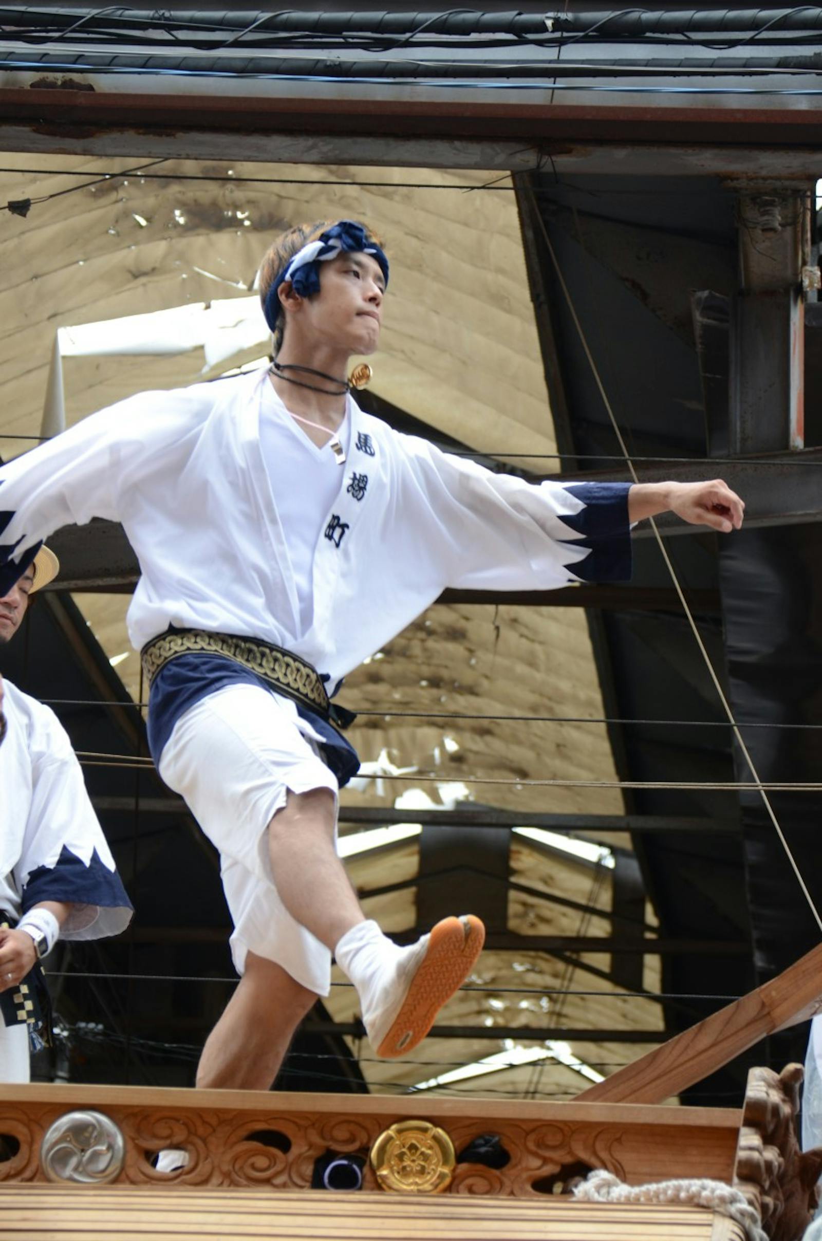 だんじり祭りの祭人