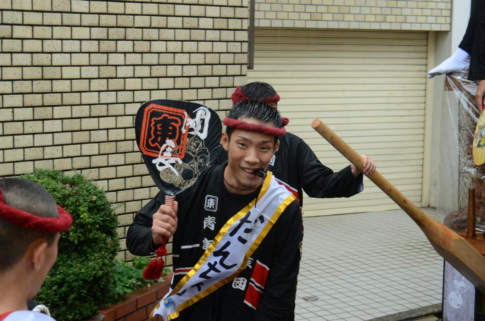 だんじり祭りの祭人