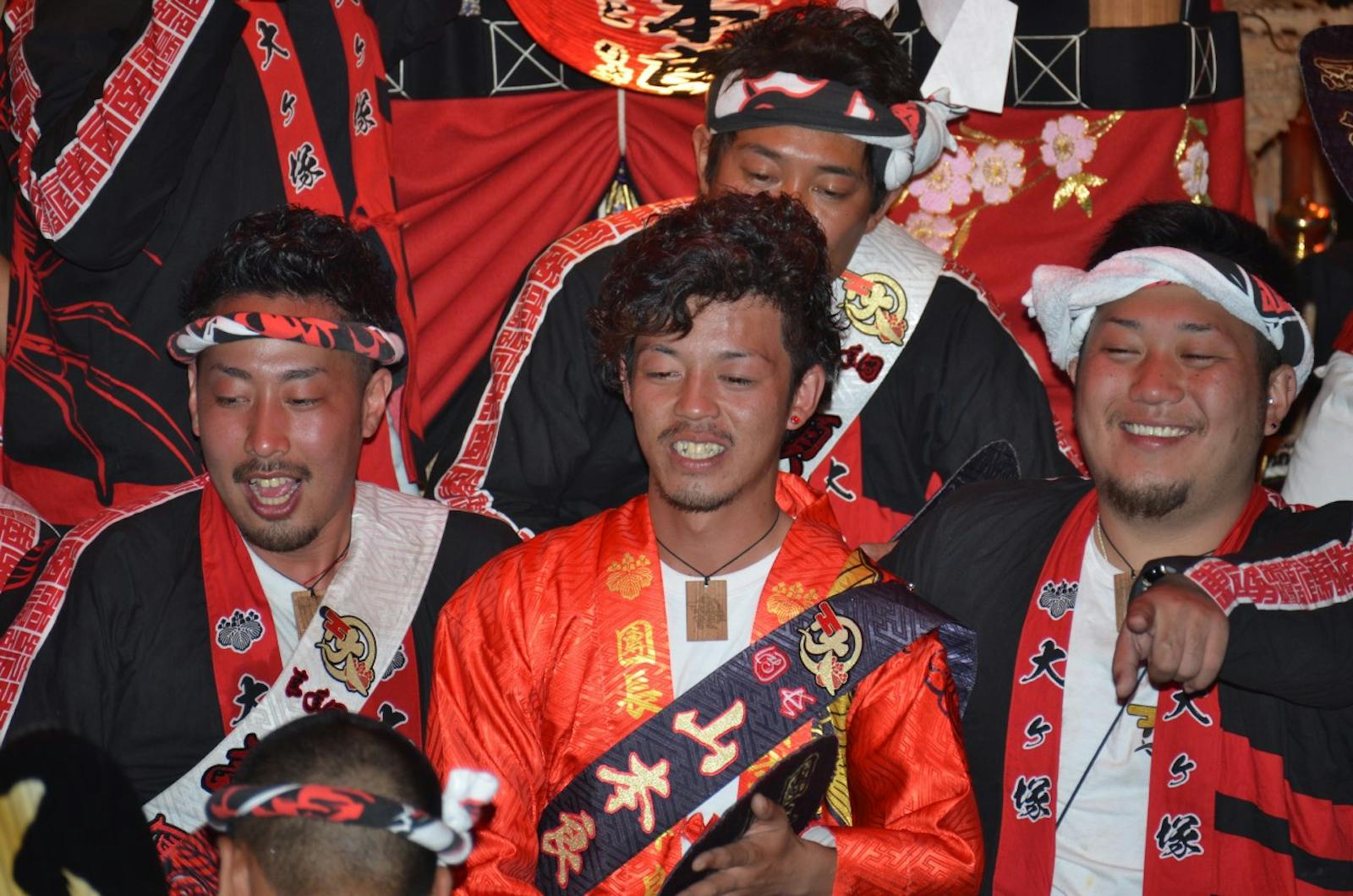 だんじり祭りの祭人