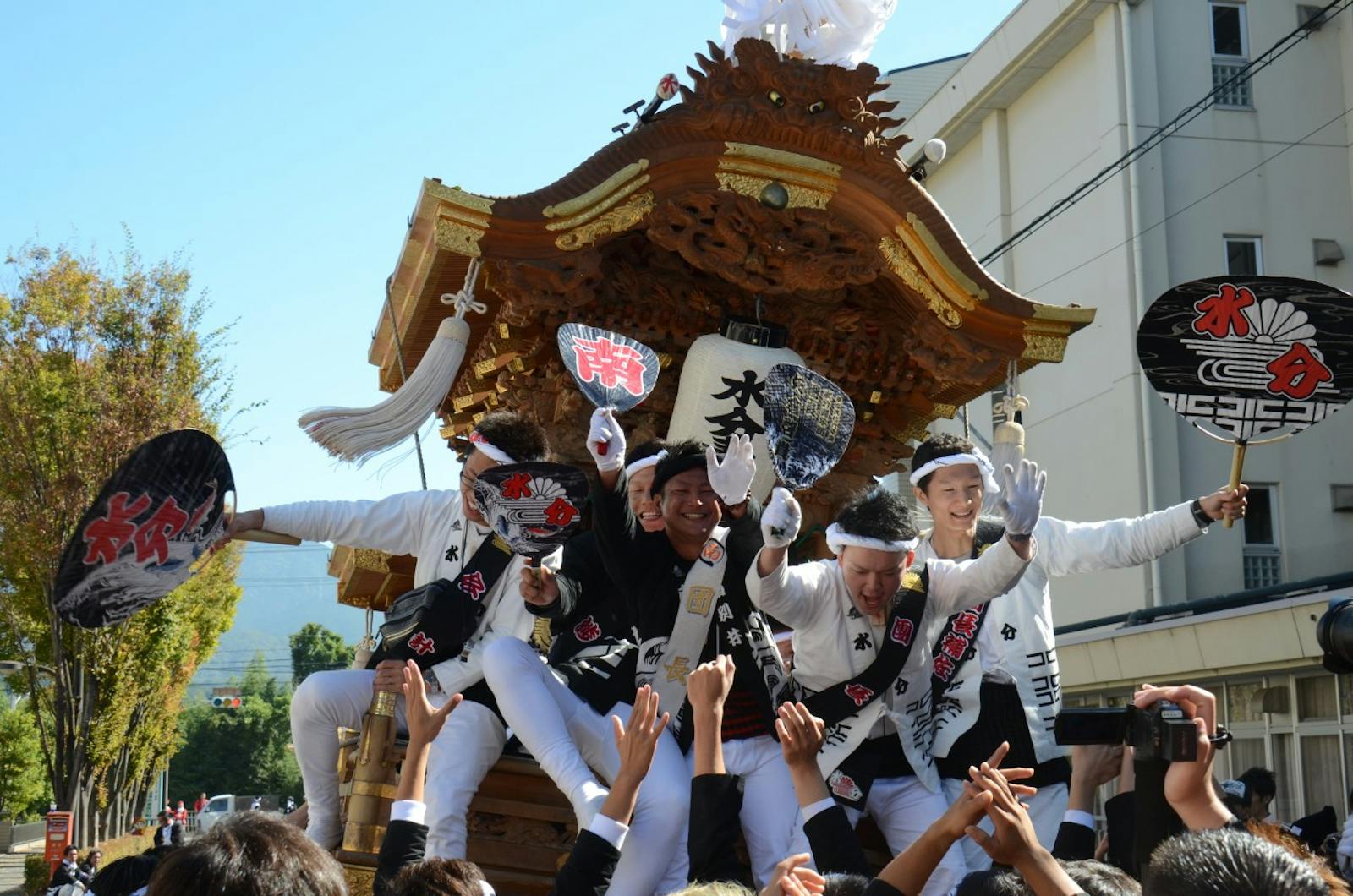 だんじり祭りの祭人