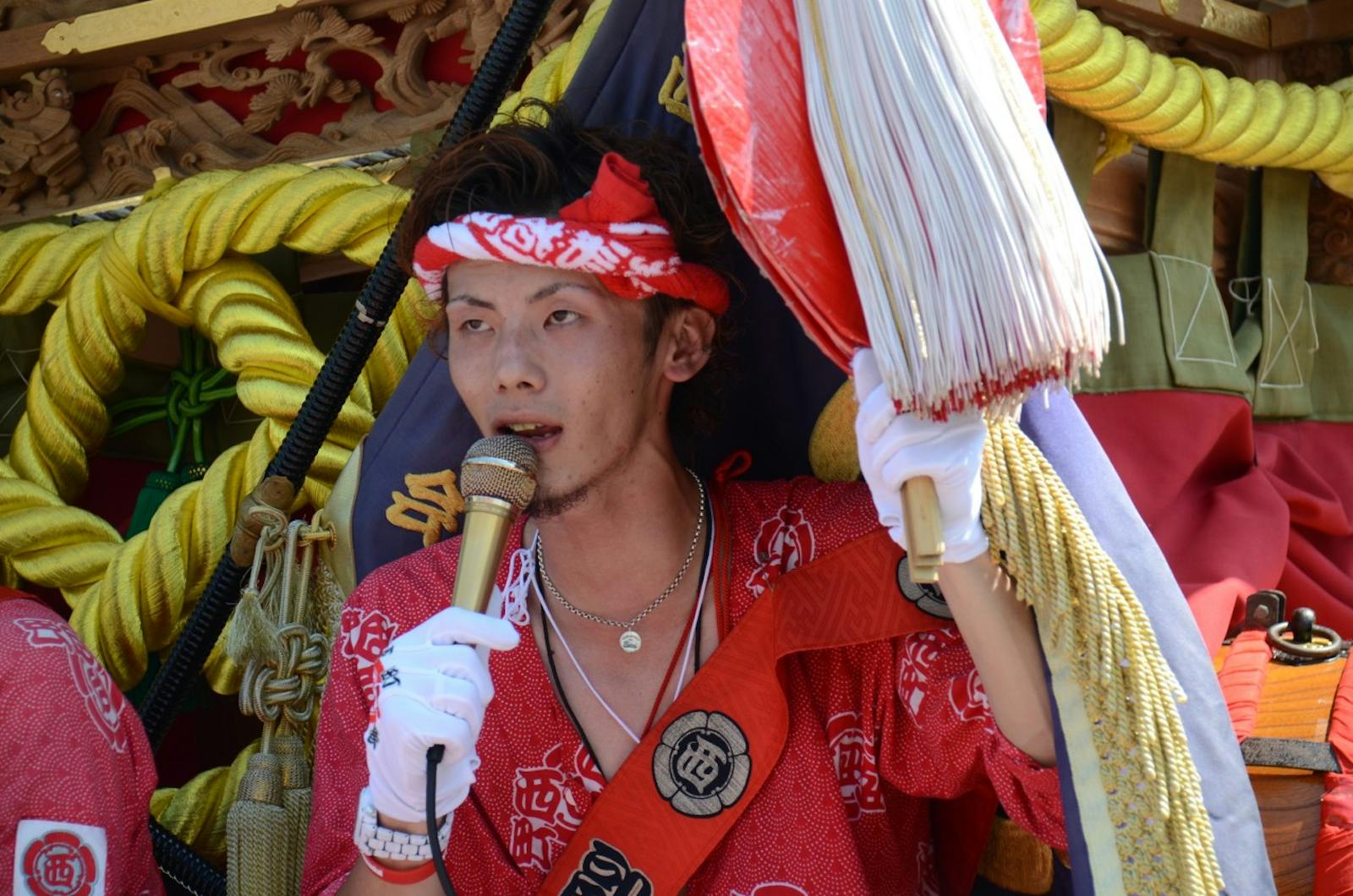 だんじり祭りの祭人