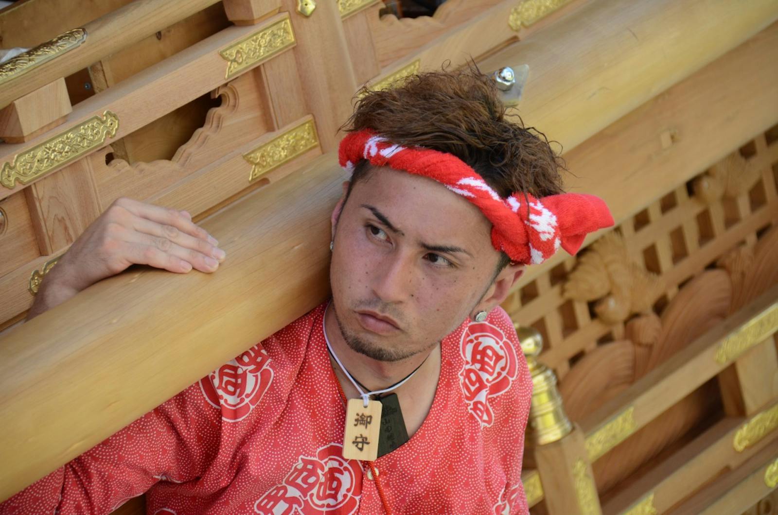 だんじり祭りの祭人