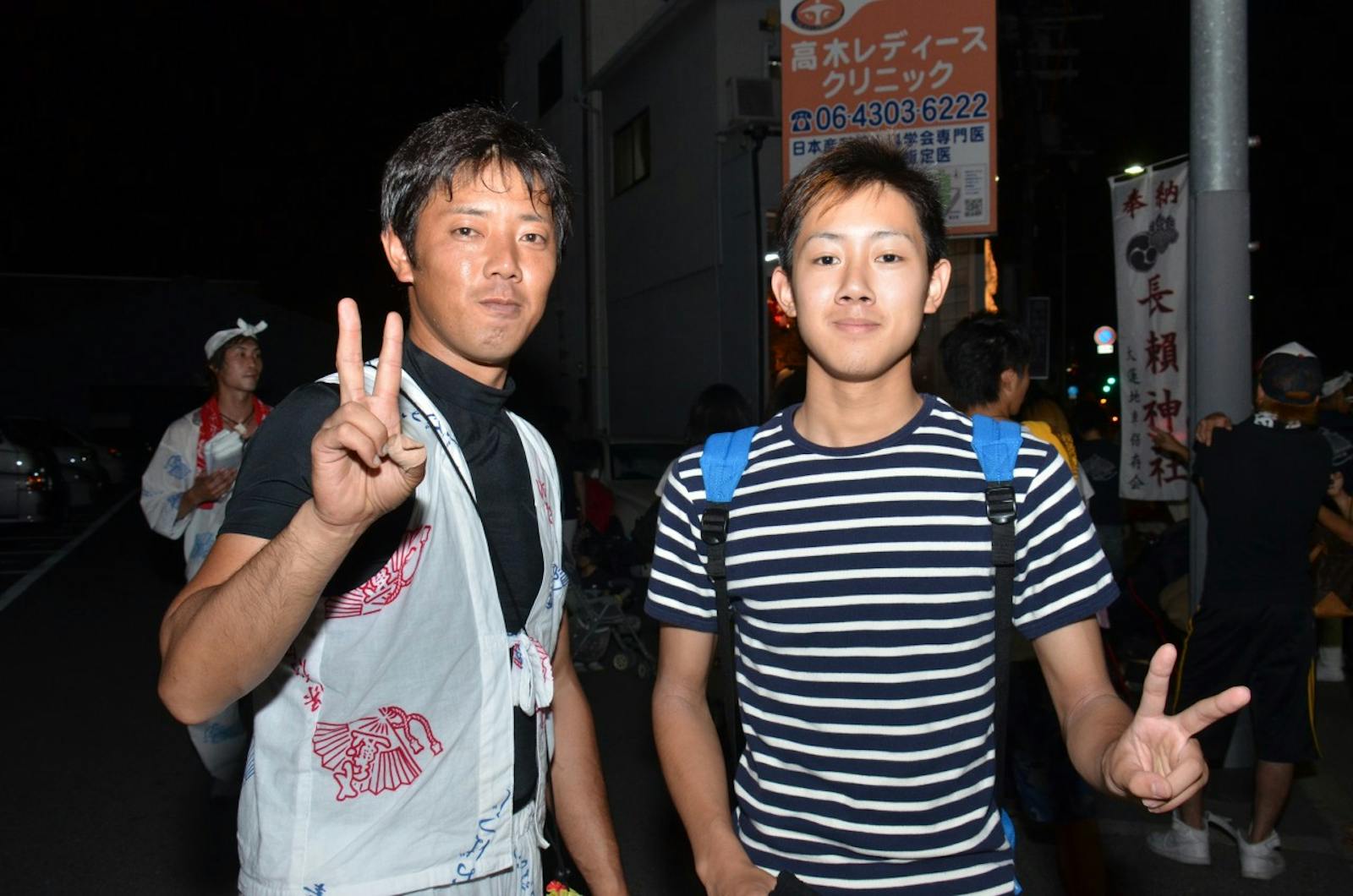 だんじり祭りの祭人