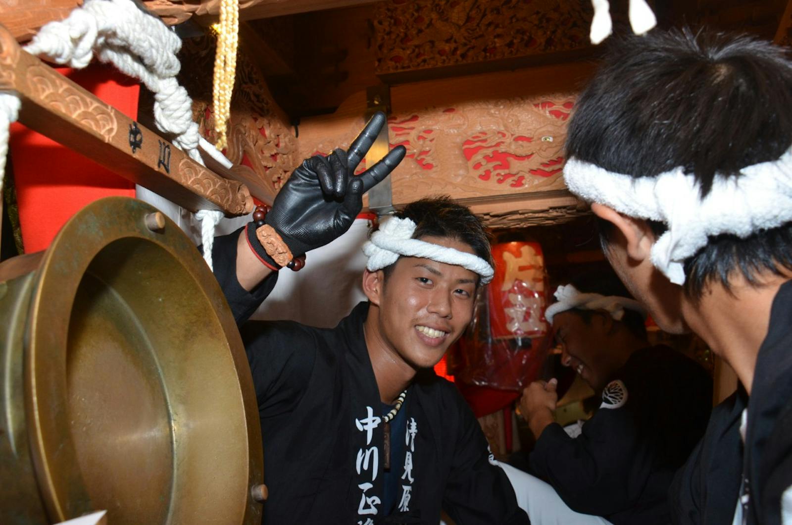 だんじり祭りの祭人