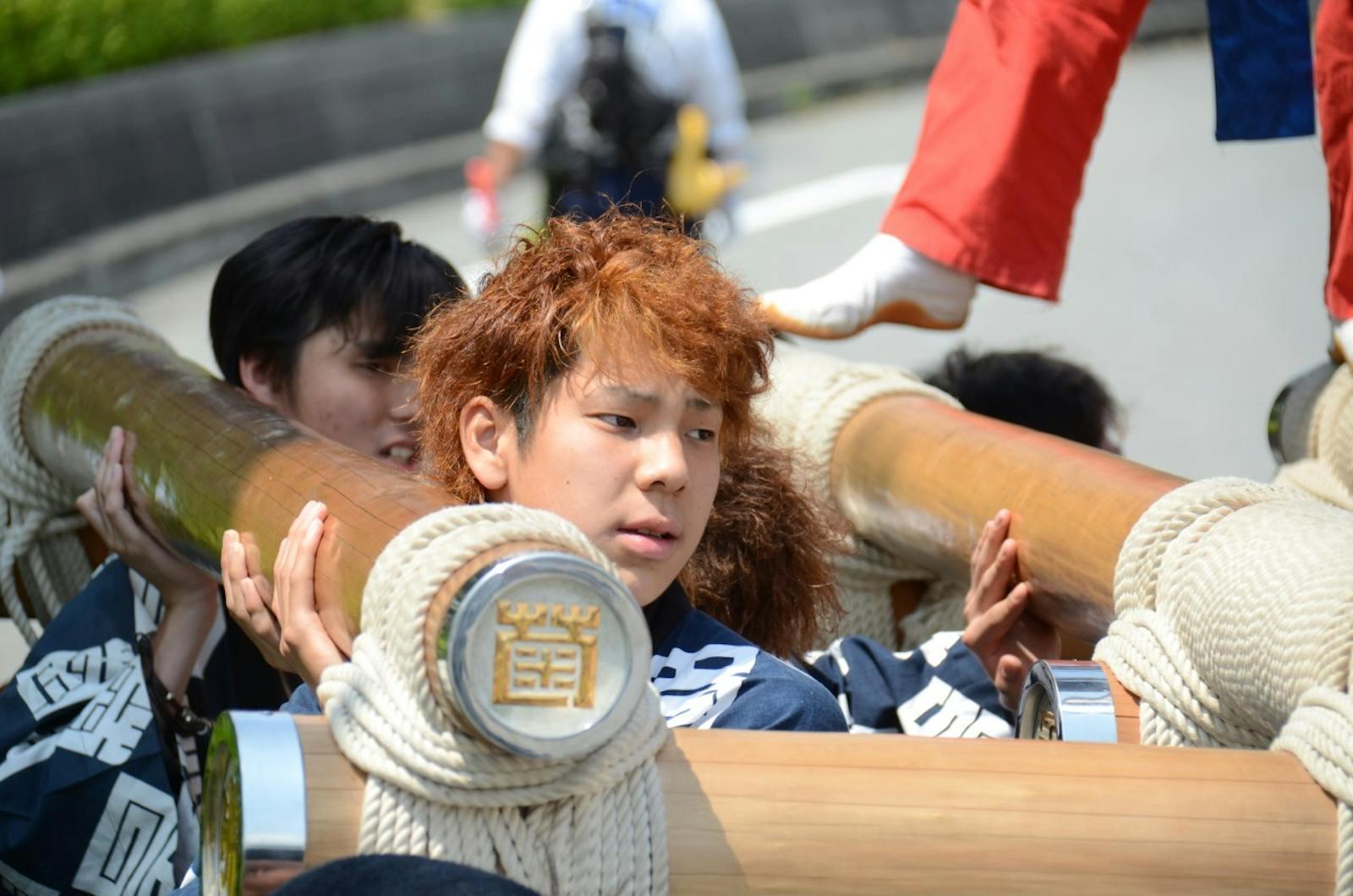 だんじり祭りの祭人