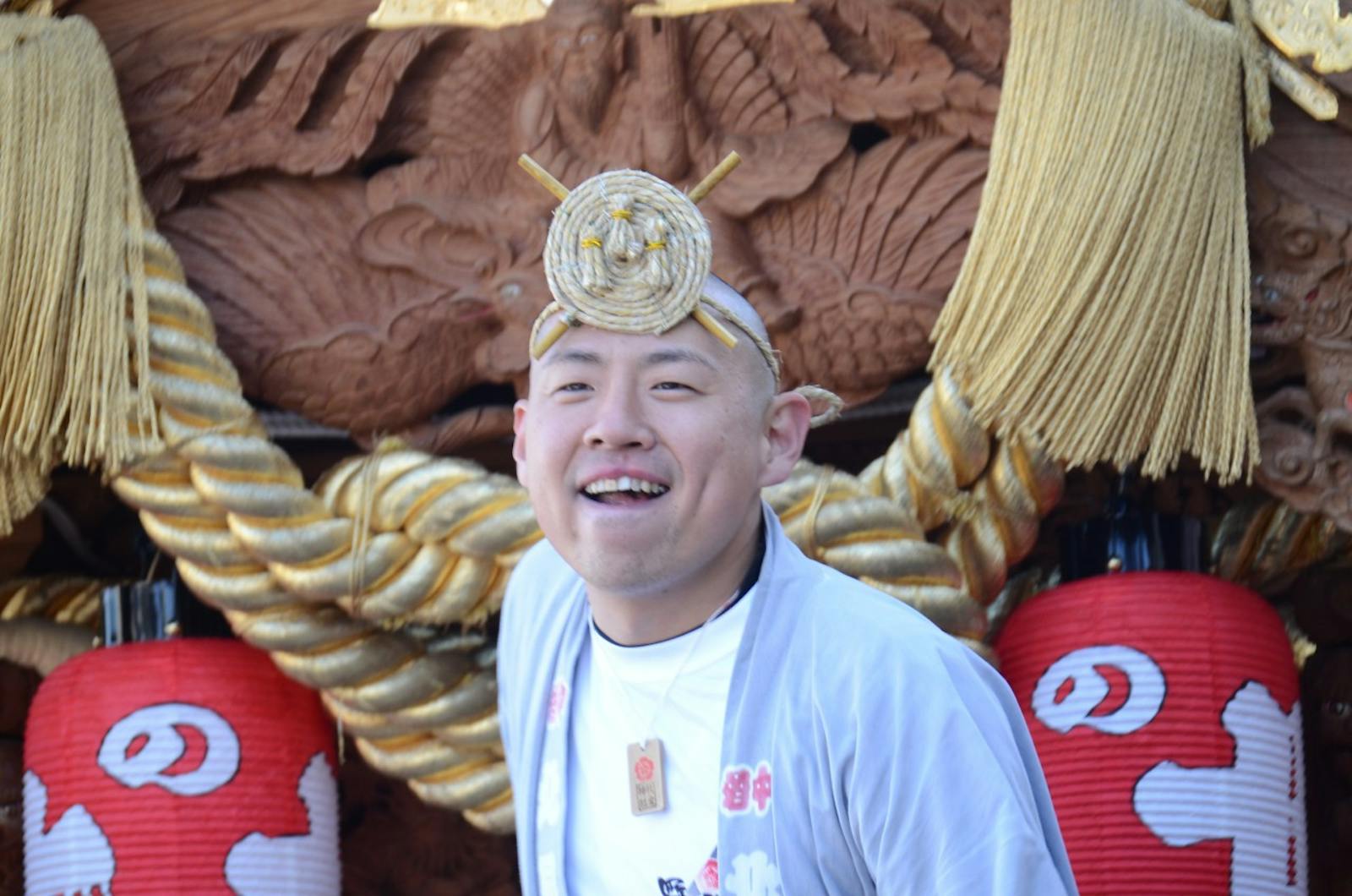 だんじり祭りの祭人
