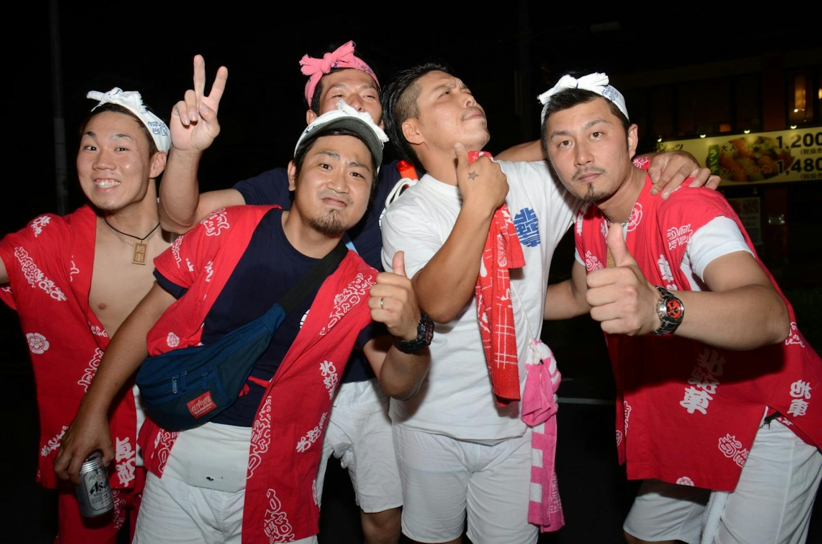 だんじり祭りの祭人
