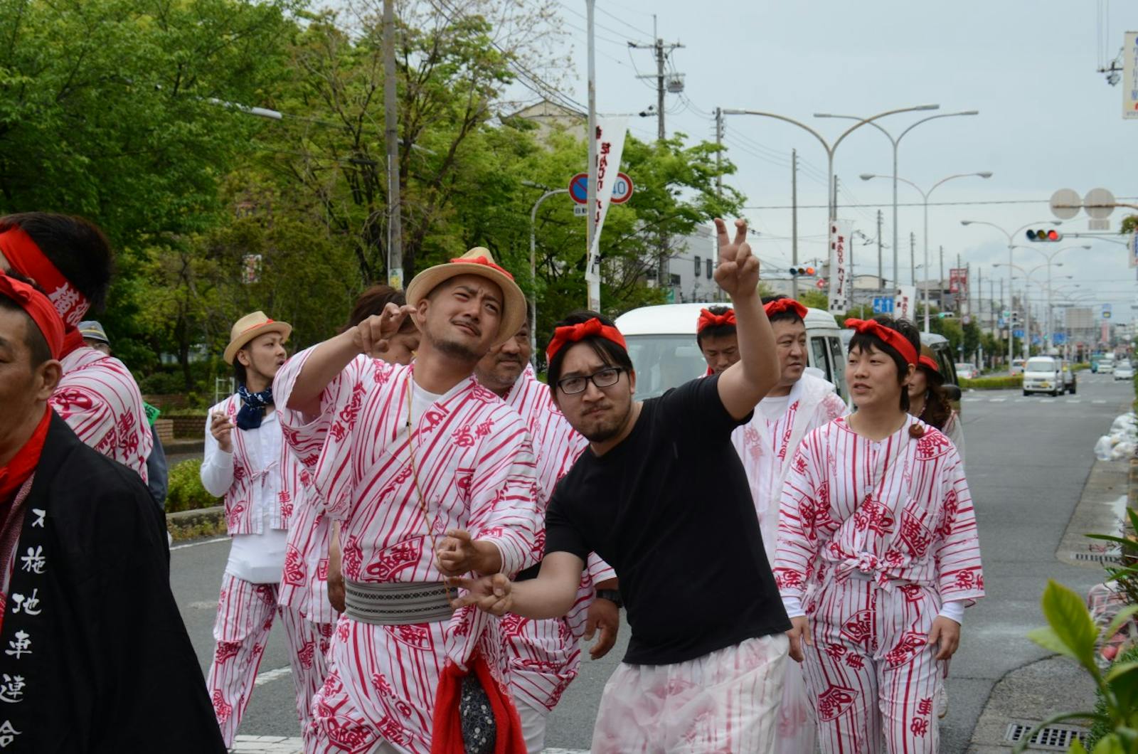 だんじり祭りの祭人