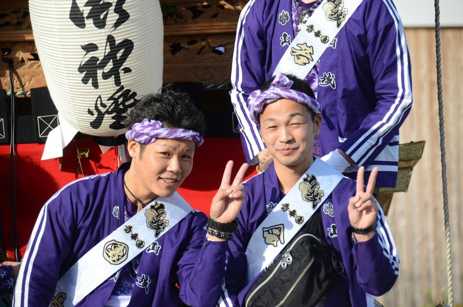 だんじり祭りの祭人