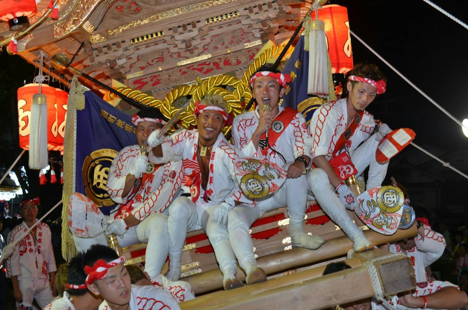 だんじり祭りの祭人