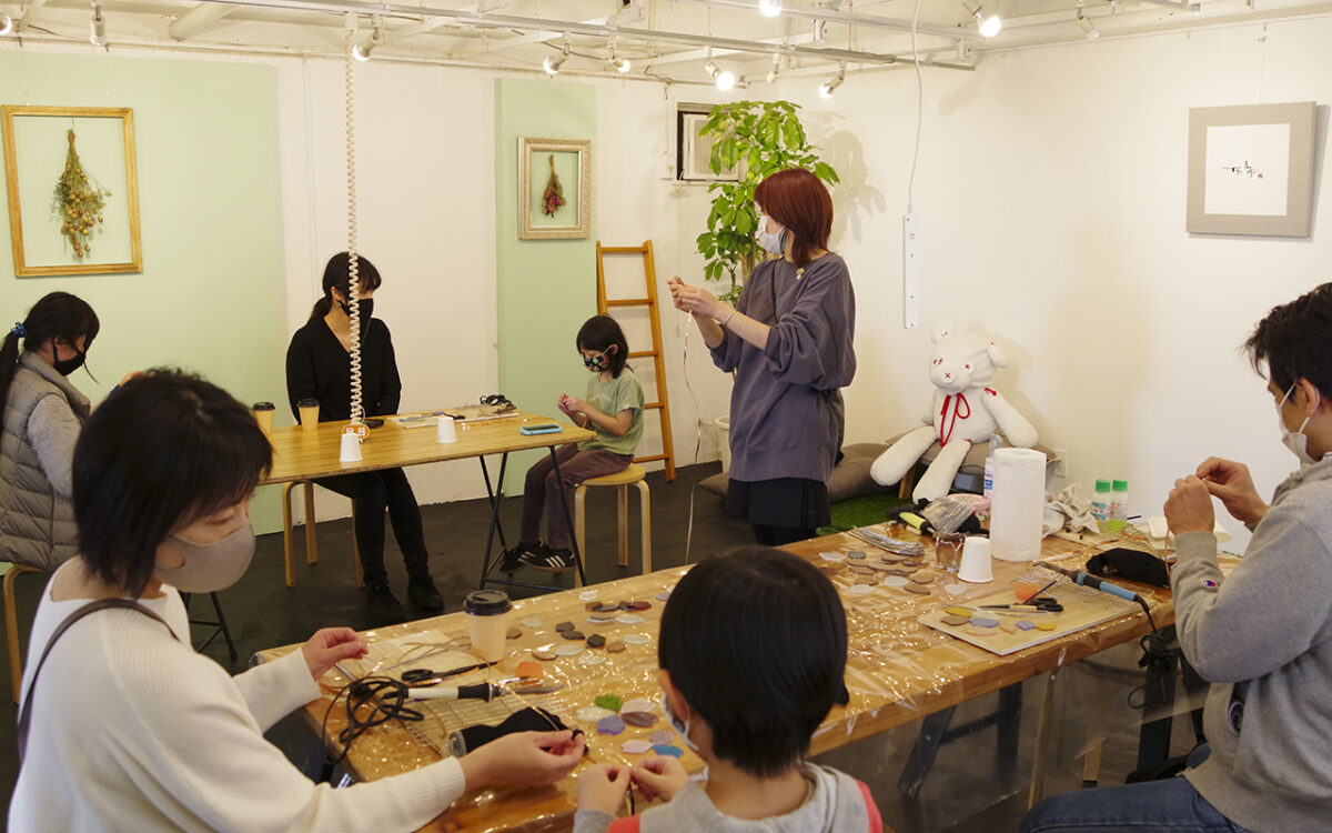 weアートブロッサム　ステンドグラス　ワークショップ１