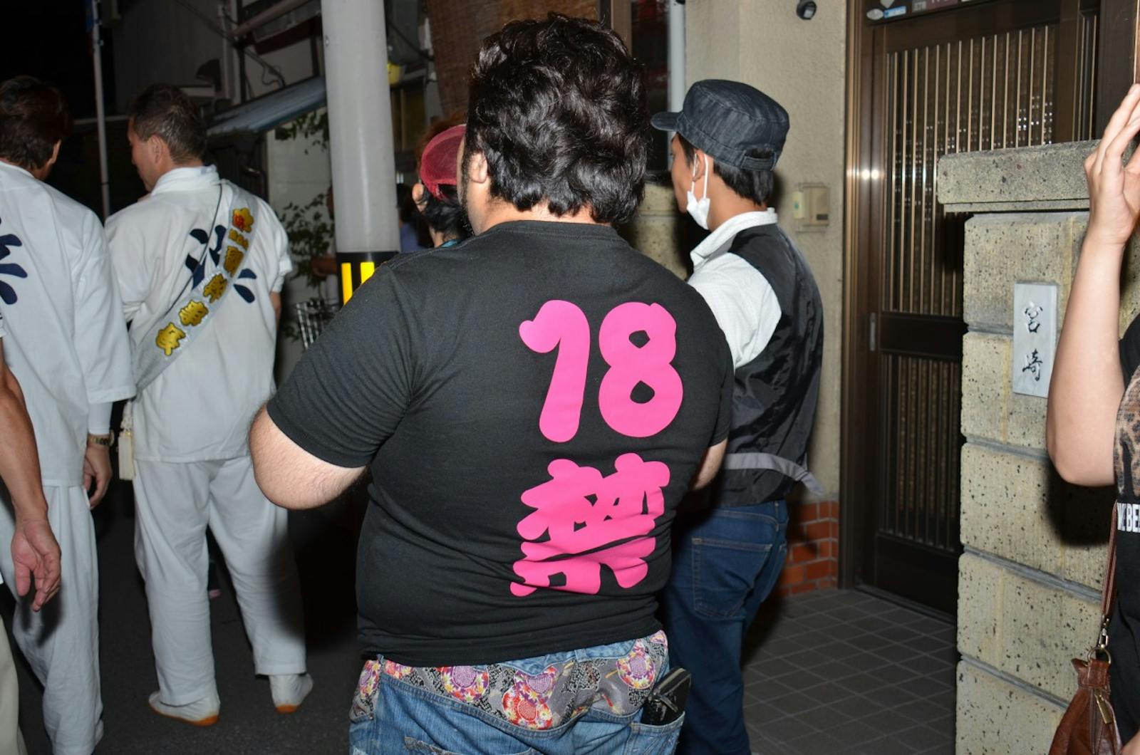だんじり祭りの祭人