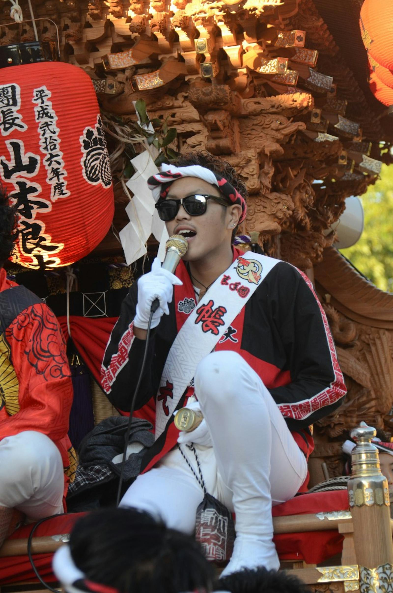 だんじり祭りの祭人