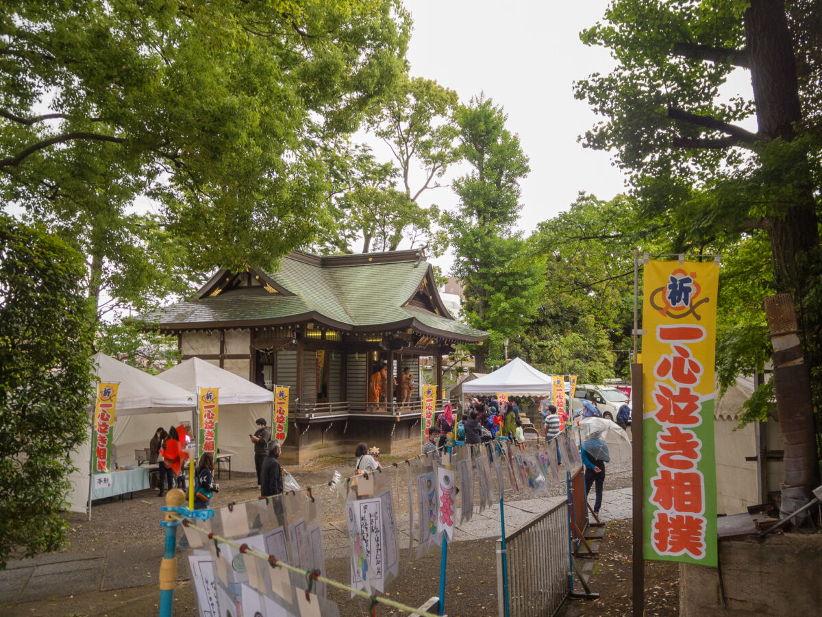 雪ヶ谷八幡神社境内