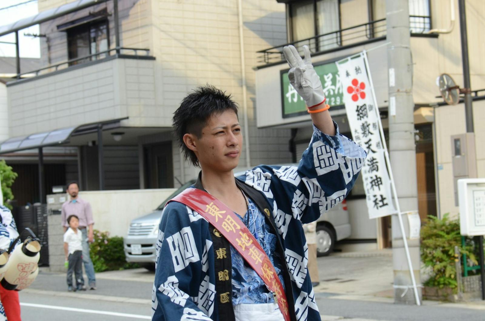 だんじり祭りの祭人