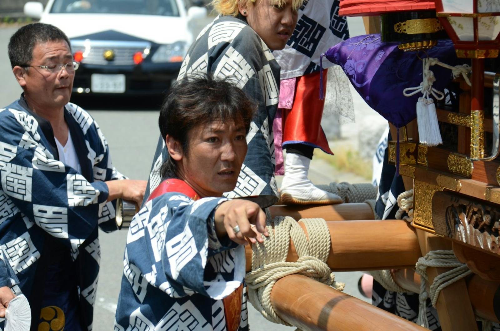 だんじり祭りの祭人
