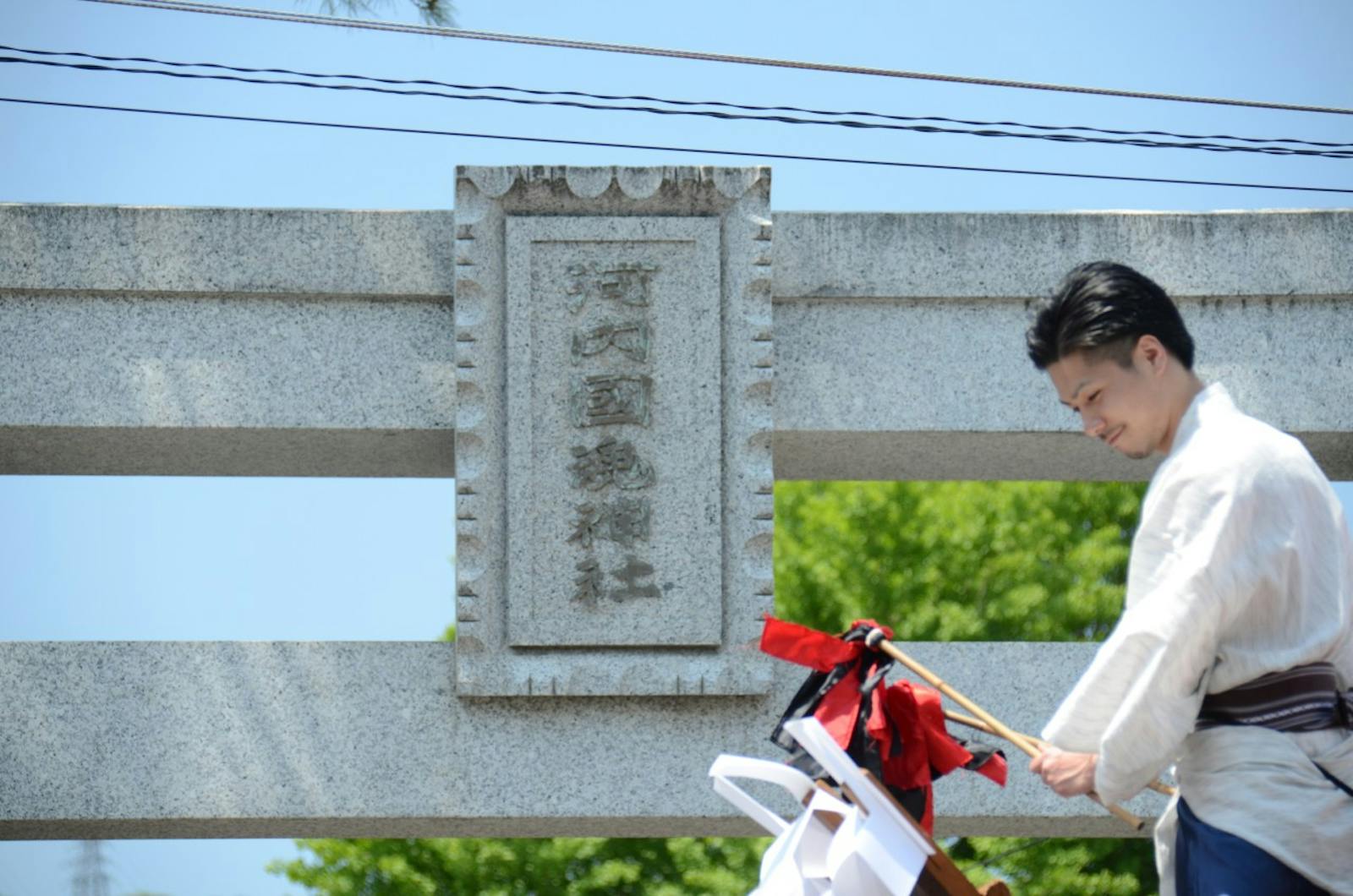 だんじり祭りの祭人