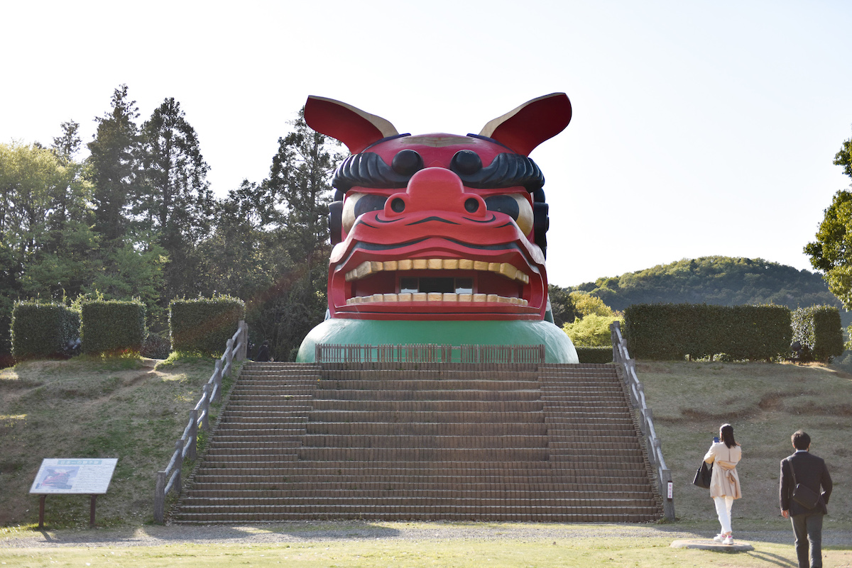 茨城県石岡市は獅子舞が盛んな街！お祭り、獅子頭制作、マンホール